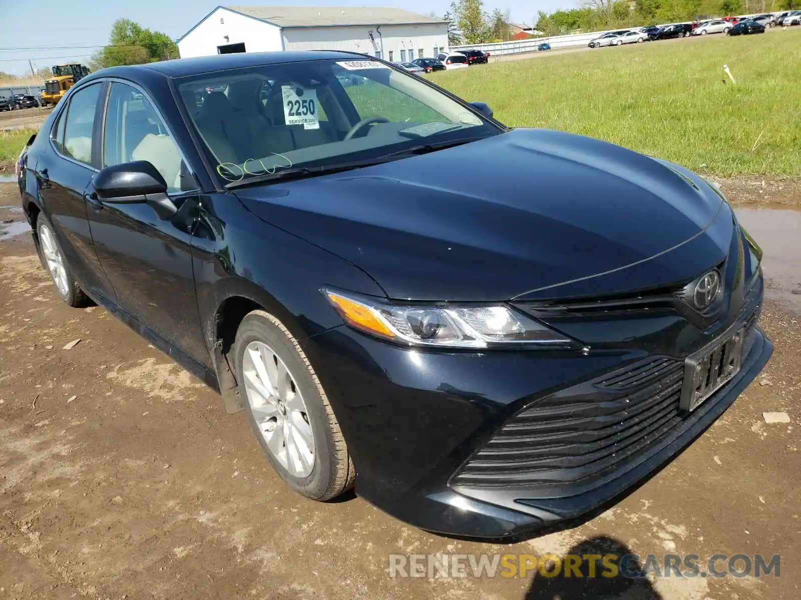 1 Photograph of a damaged car 4T1B11HK1KU803988 TOYOTA CAMRY 2019