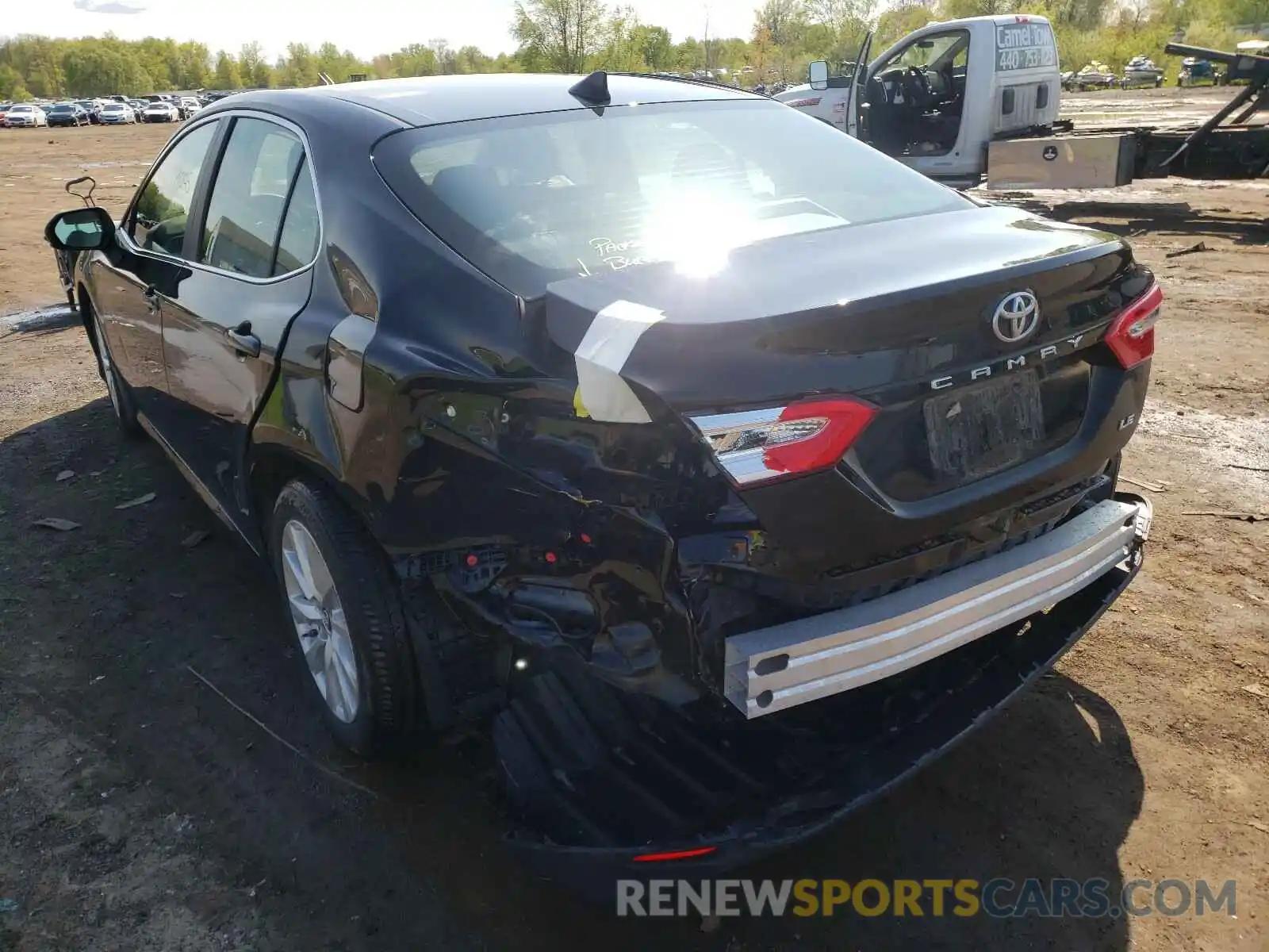 3 Photograph of a damaged car 4T1B11HK1KU803988 TOYOTA CAMRY 2019