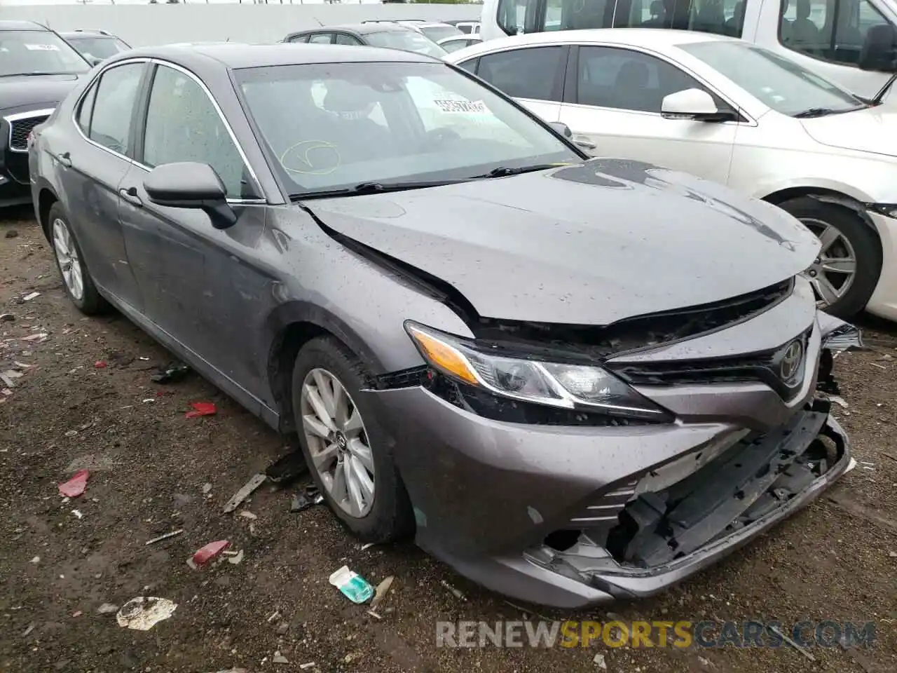 1 Photograph of a damaged car 4T1B11HK1KU805773 TOYOTA CAMRY 2019