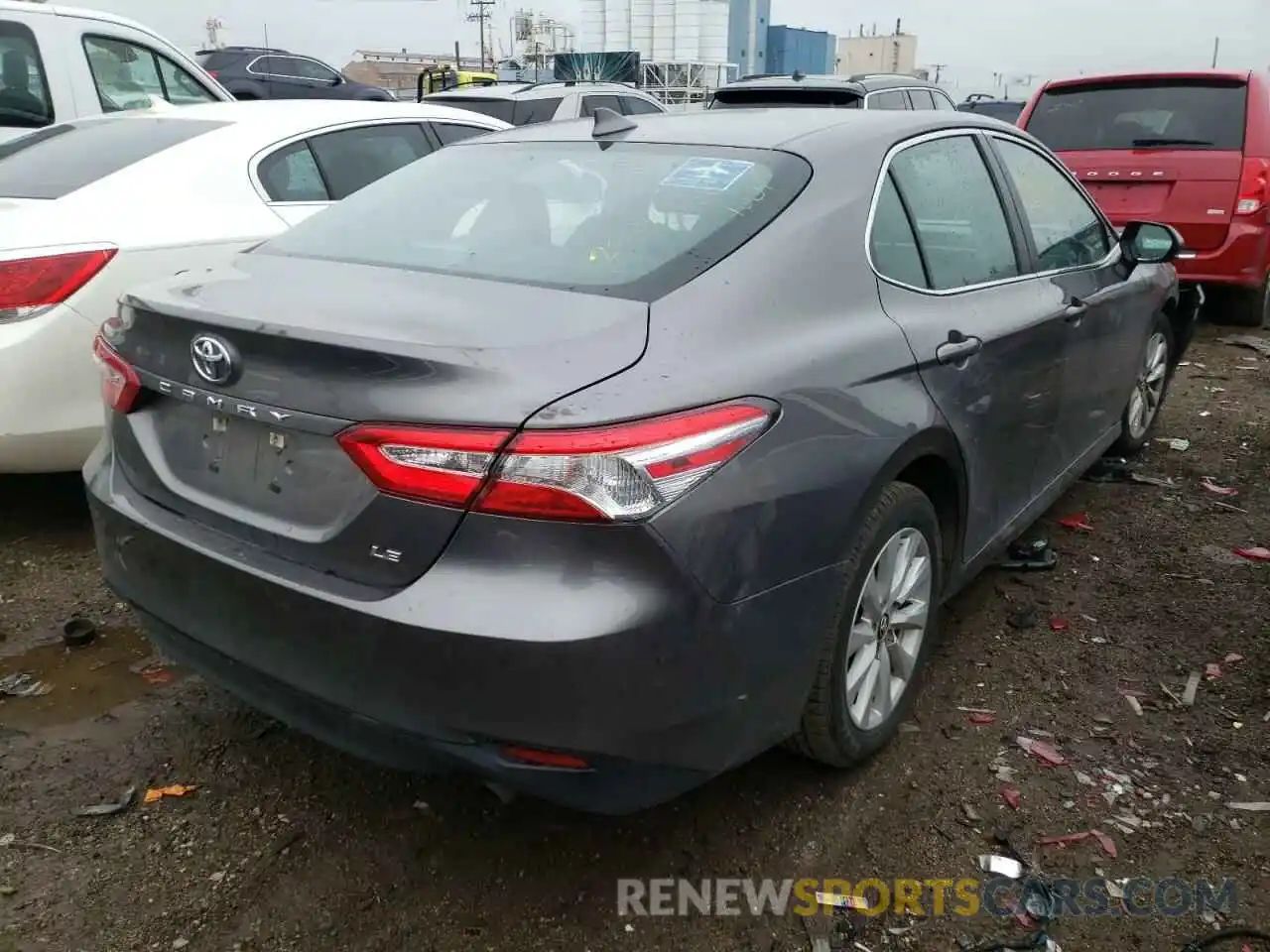 4 Photograph of a damaged car 4T1B11HK1KU805773 TOYOTA CAMRY 2019