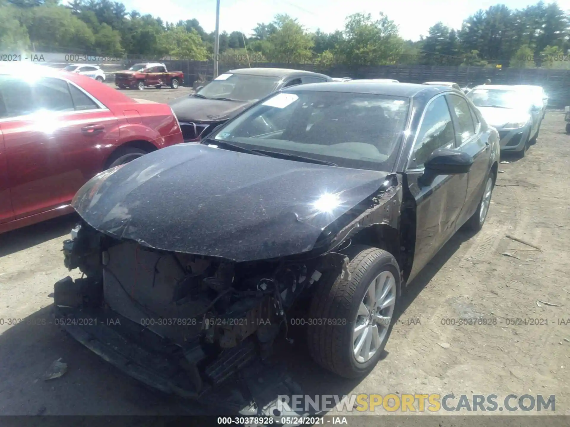 2 Photograph of a damaged car 4T1B11HK1KU807846 TOYOTA CAMRY 2019