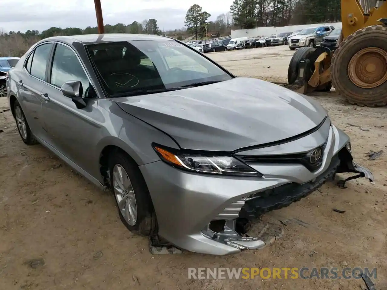 1 Photograph of a damaged car 4T1B11HK1KU808592 TOYOTA CAMRY 2019