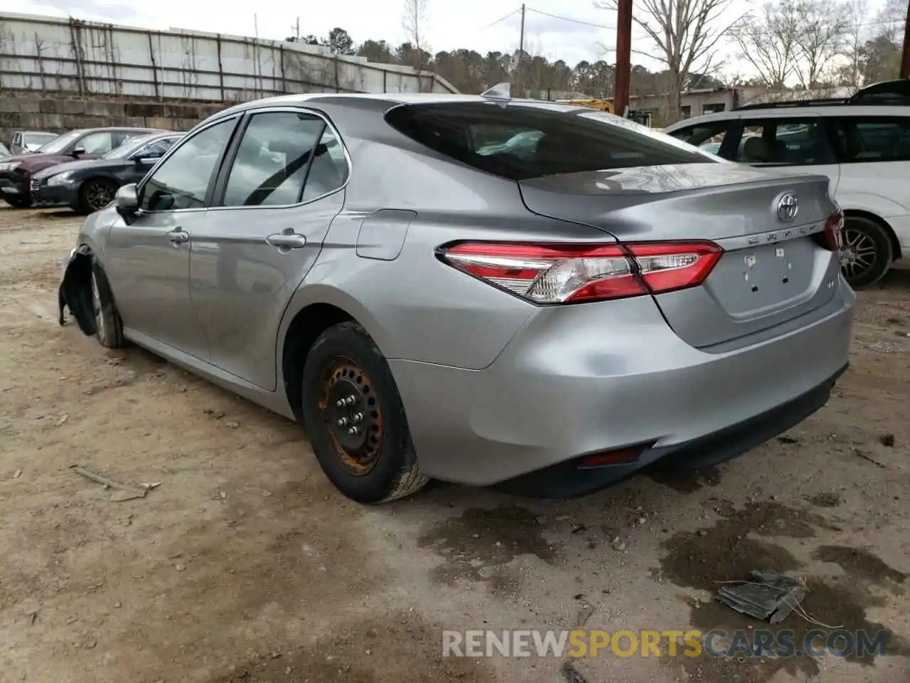 3 Photograph of a damaged car 4T1B11HK1KU808592 TOYOTA CAMRY 2019