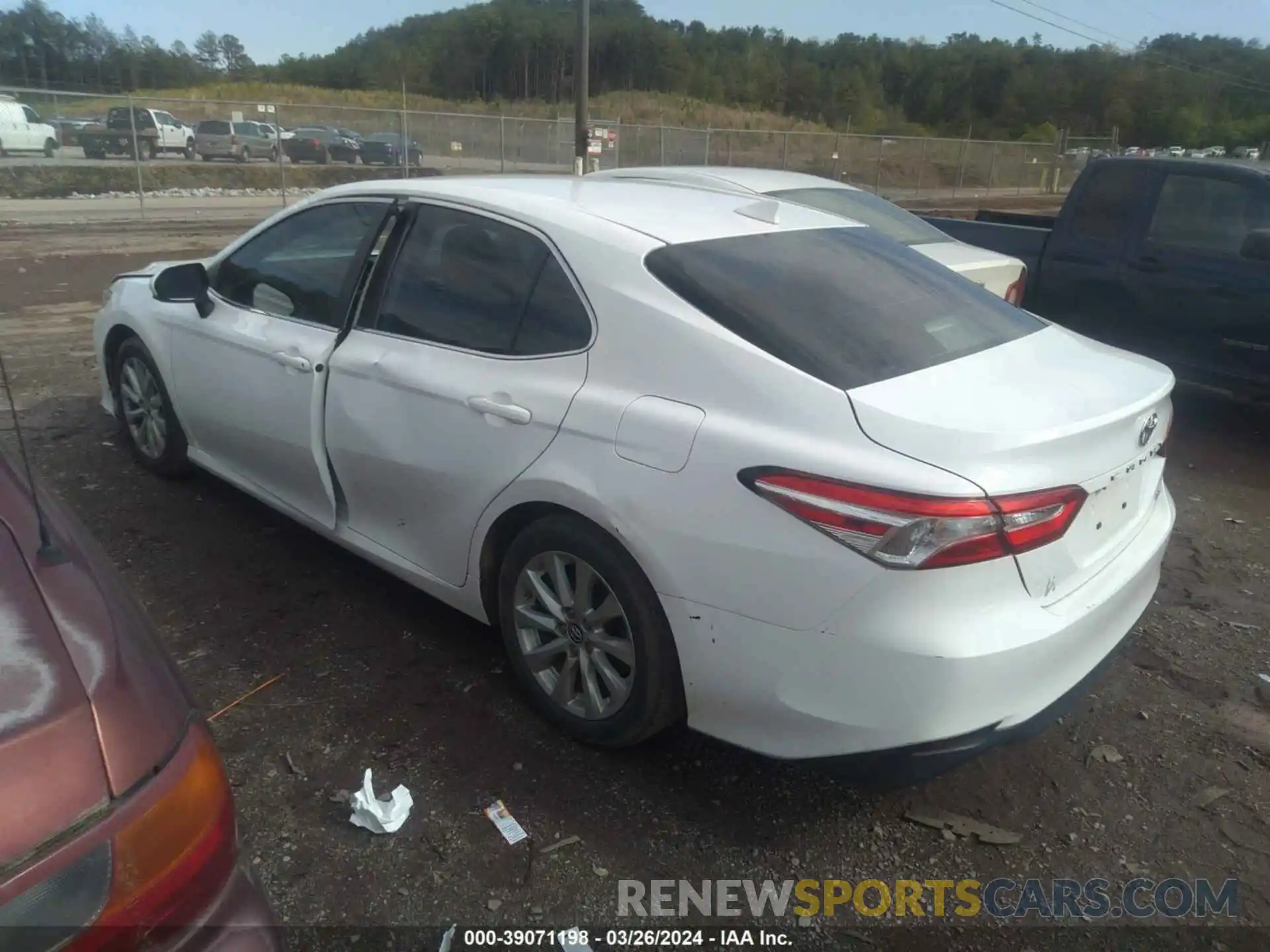 3 Photograph of a damaged car 4T1B11HK1KU808902 TOYOTA CAMRY 2019