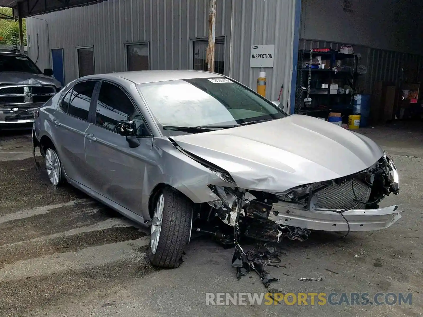 1 Photograph of a damaged car 4T1B11HK1KU816854 TOYOTA CAMRY 2019