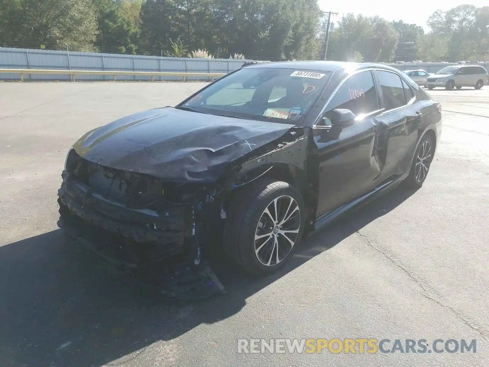 2 Photograph of a damaged car 4T1B11HK1KU819897 TOYOTA CAMRY 2019