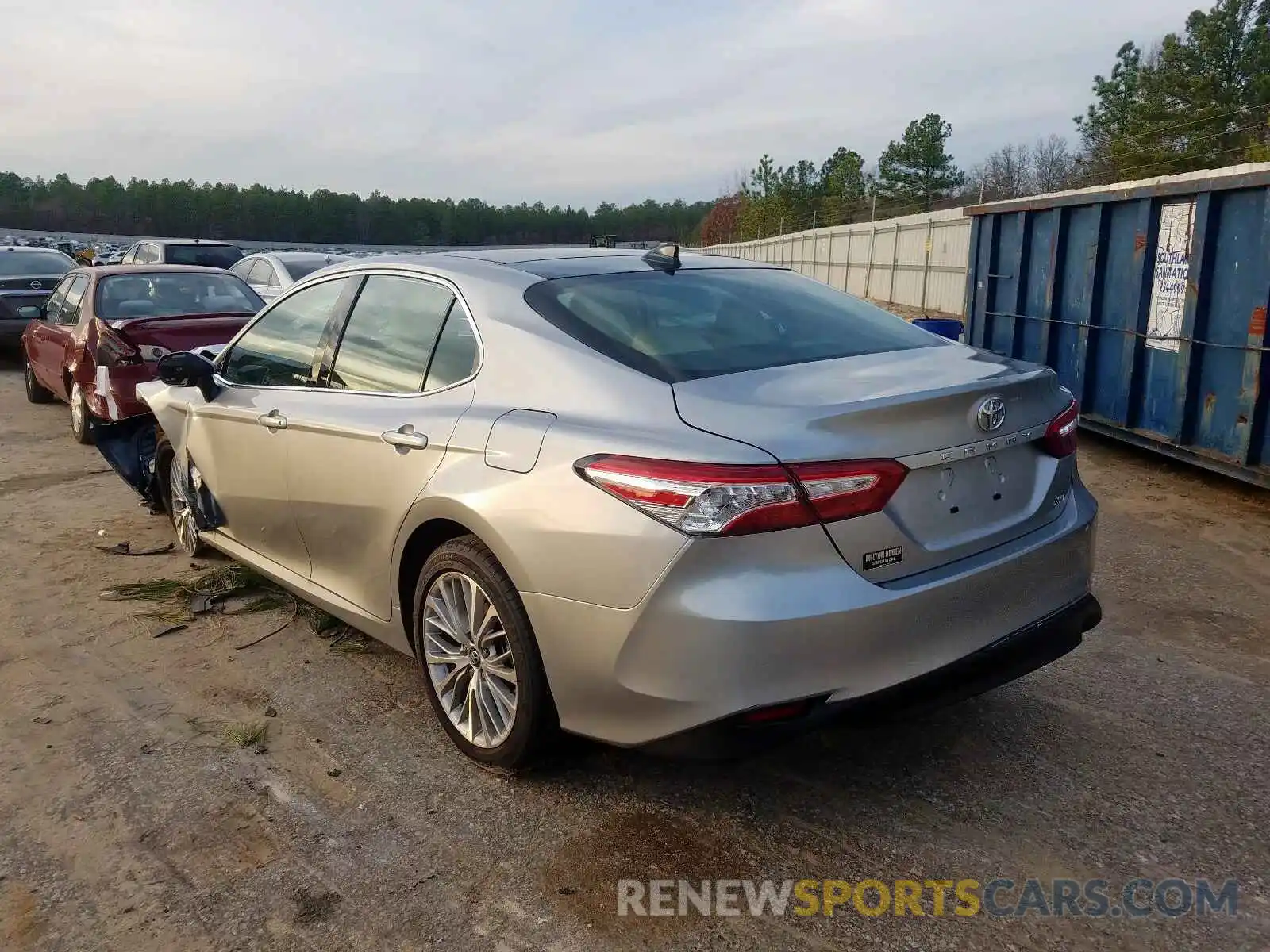 3 Photograph of a damaged car 4T1B11HK1KU823609 TOYOTA CAMRY 2019