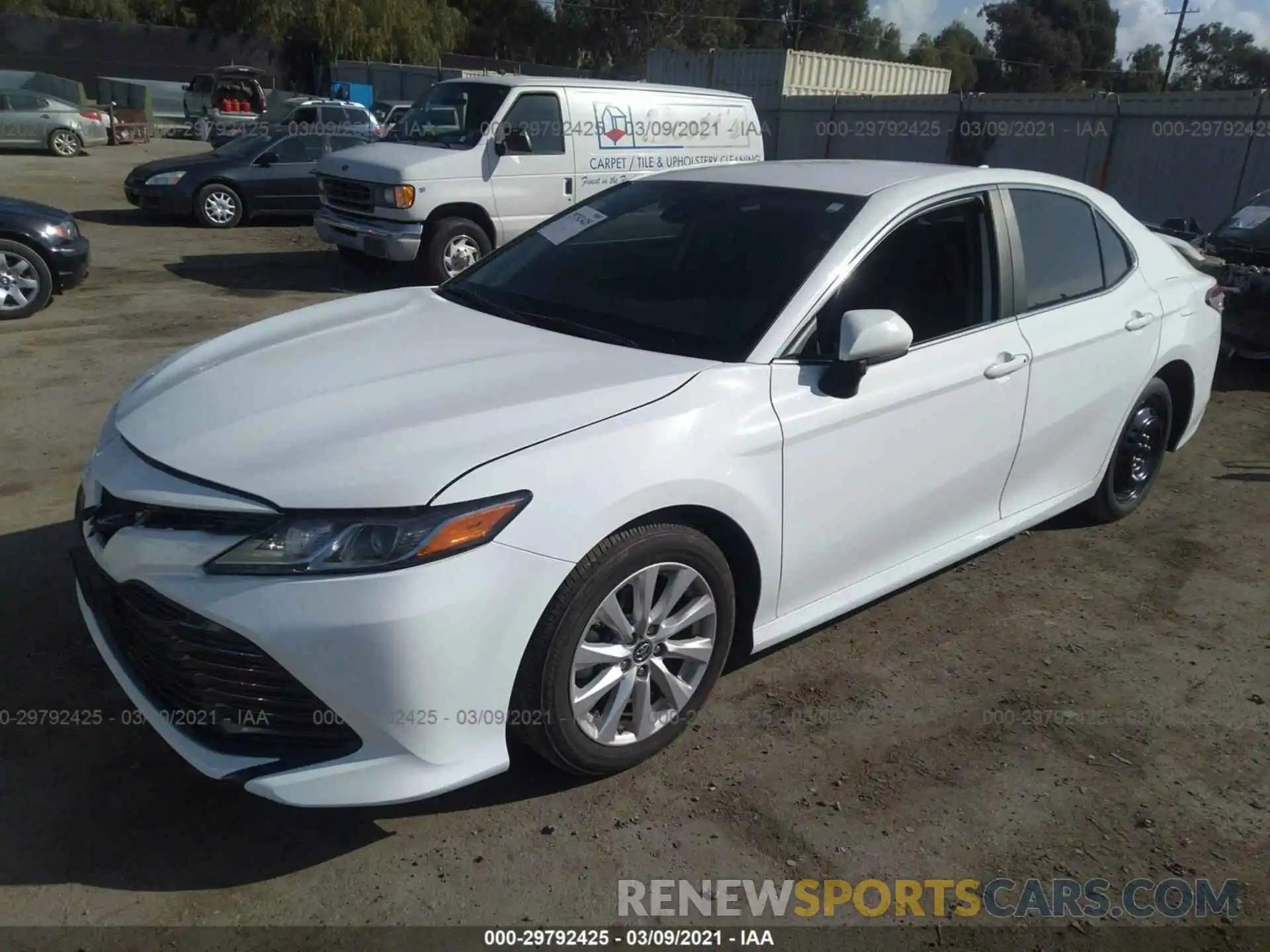 2 Photograph of a damaged car 4T1B11HK1KU827529 TOYOTA CAMRY 2019