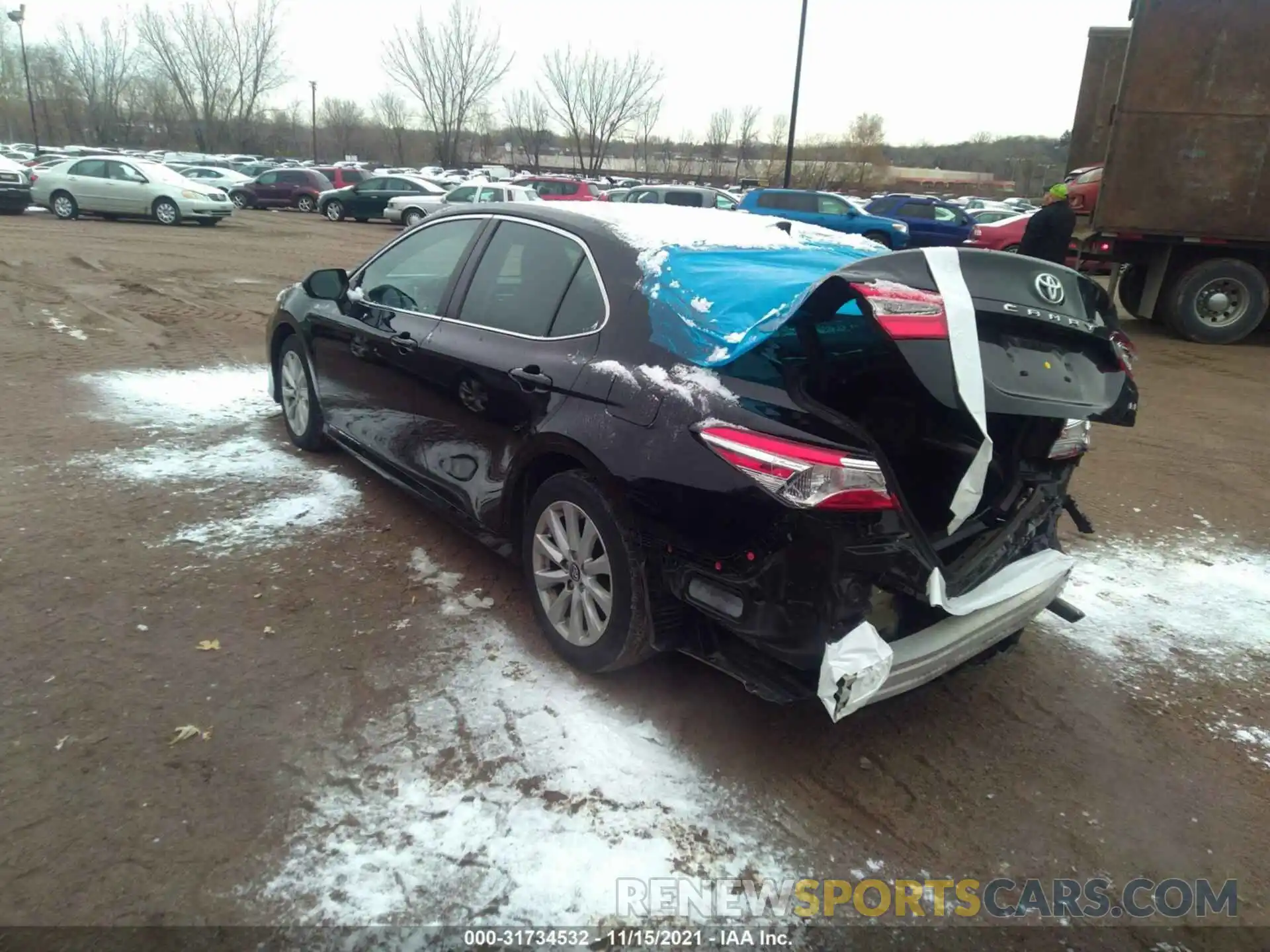 3 Photograph of a damaged car 4T1B11HK1KU827921 TOYOTA CAMRY 2019