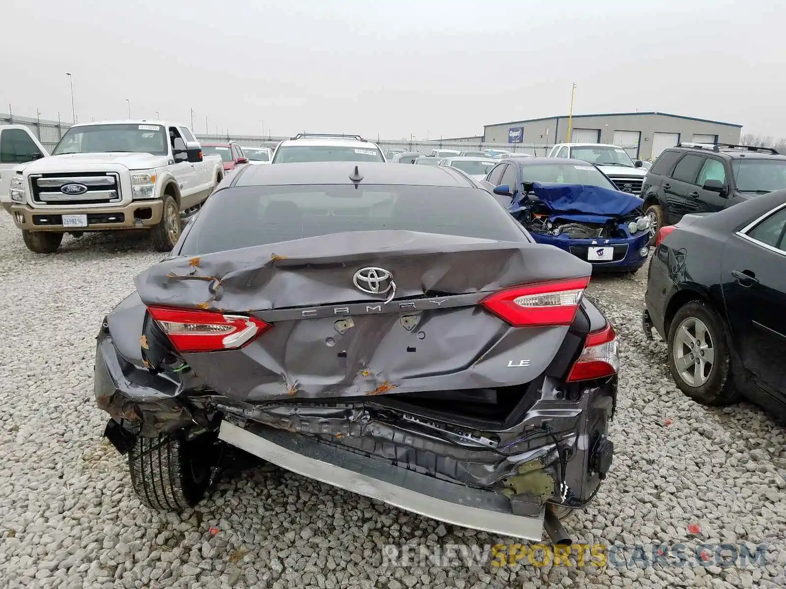 9 Photograph of a damaged car 4T1B11HK1KU830527 TOYOTA CAMRY 2019