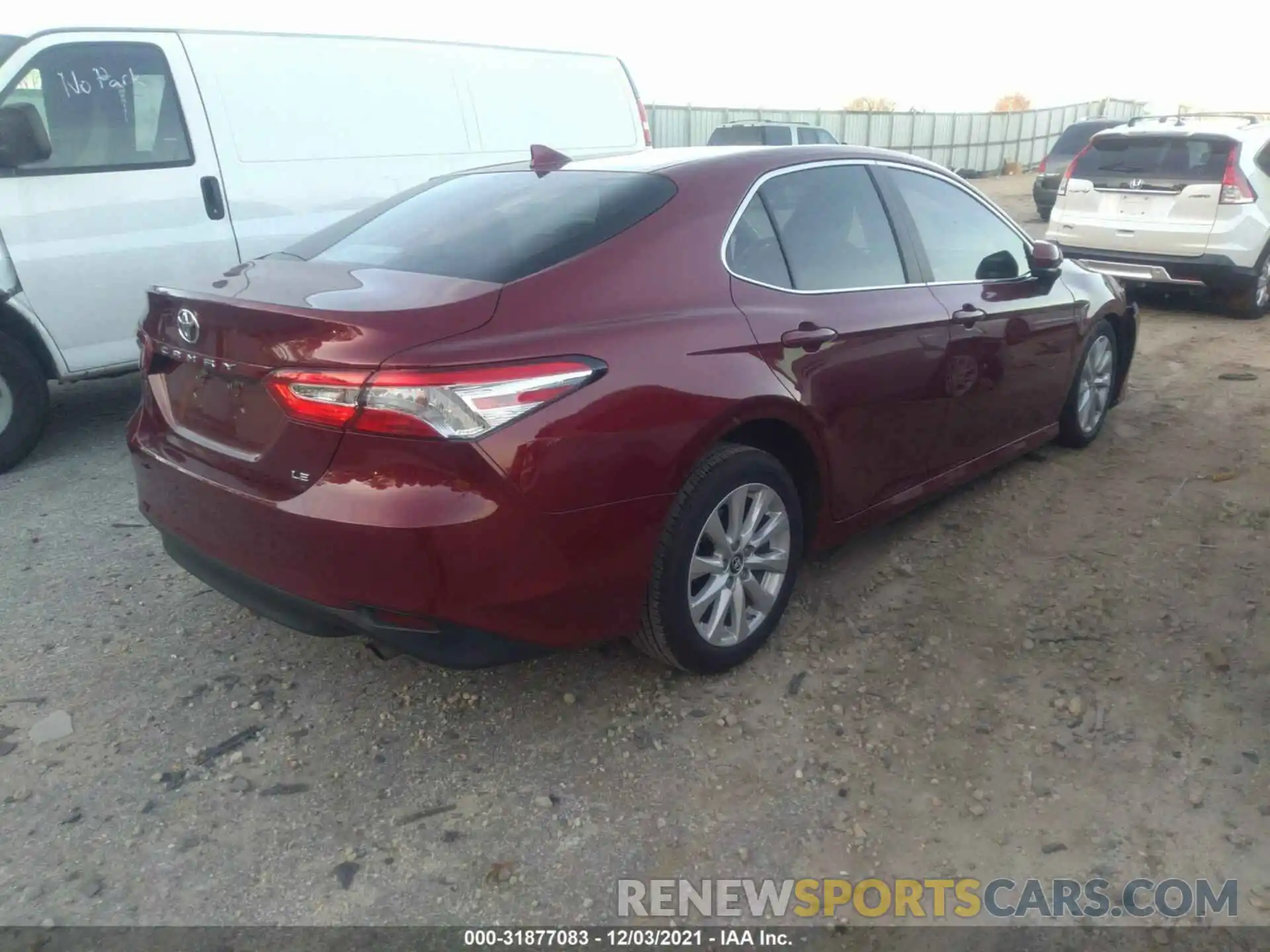 4 Фотография поврежденного автомобиля 4T1B11HK1KU830592 TOYOTA CAMRY 2019