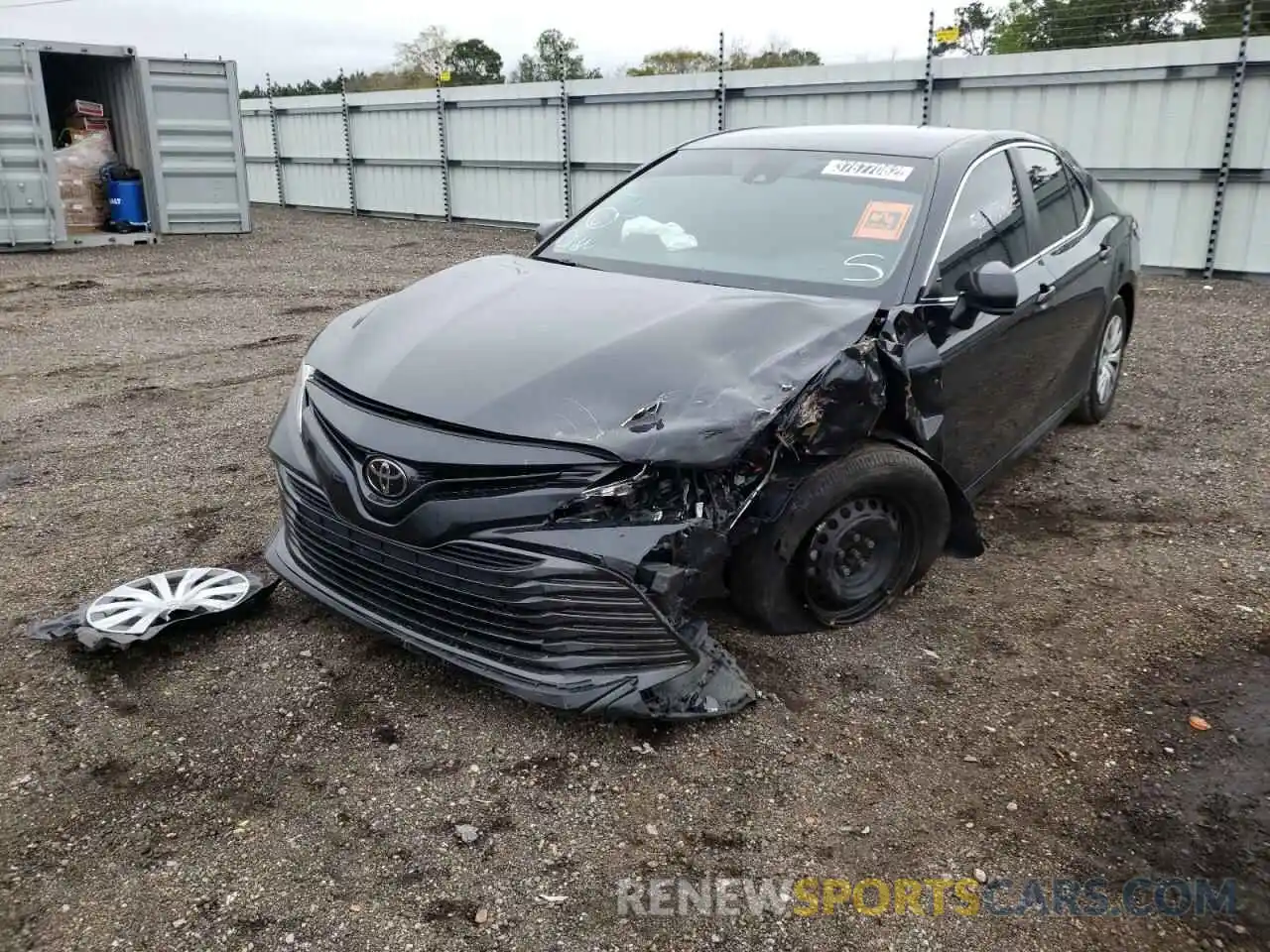 2 Photograph of a damaged car 4T1B11HK1KU833671 TOYOTA CAMRY 2019