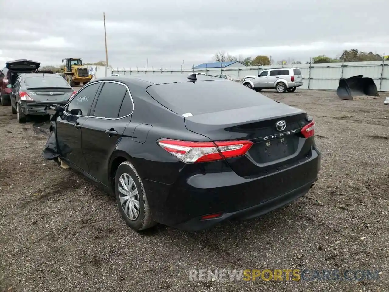 3 Photograph of a damaged car 4T1B11HK1KU833671 TOYOTA CAMRY 2019