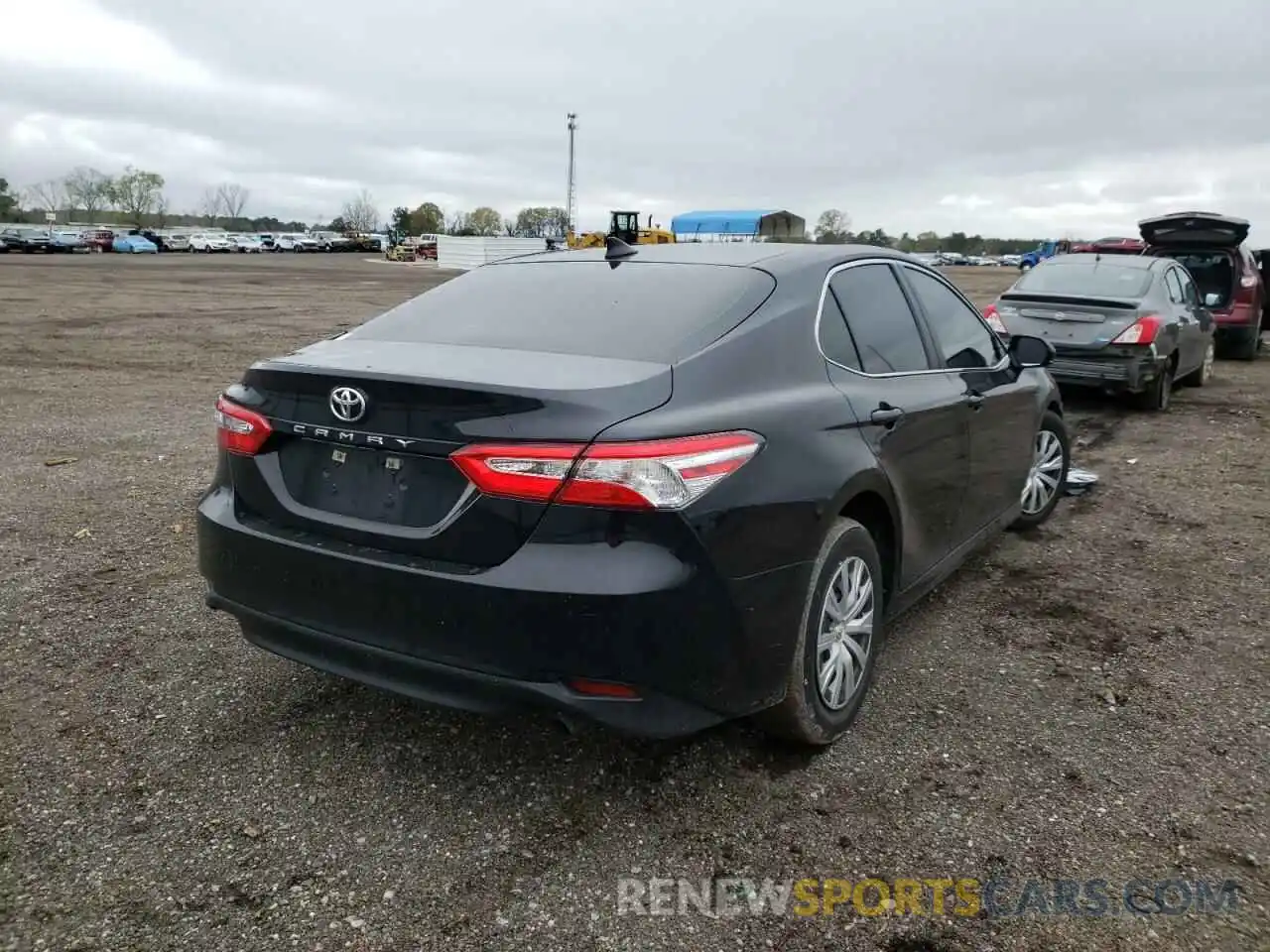 4 Фотография поврежденного автомобиля 4T1B11HK1KU833671 TOYOTA CAMRY 2019