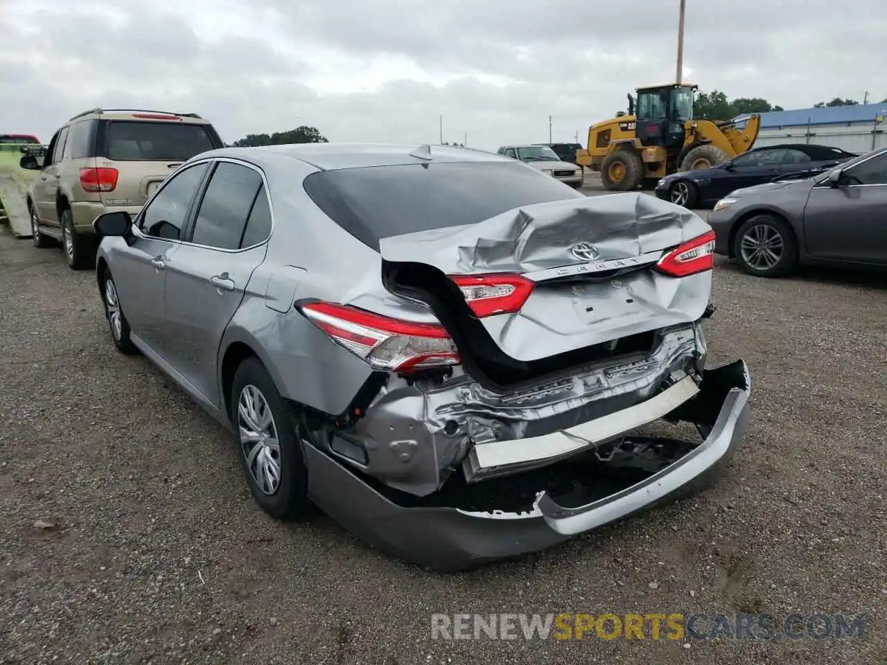 3 Photograph of a damaged car 4T1B11HK1KU836201 TOYOTA CAMRY 2019