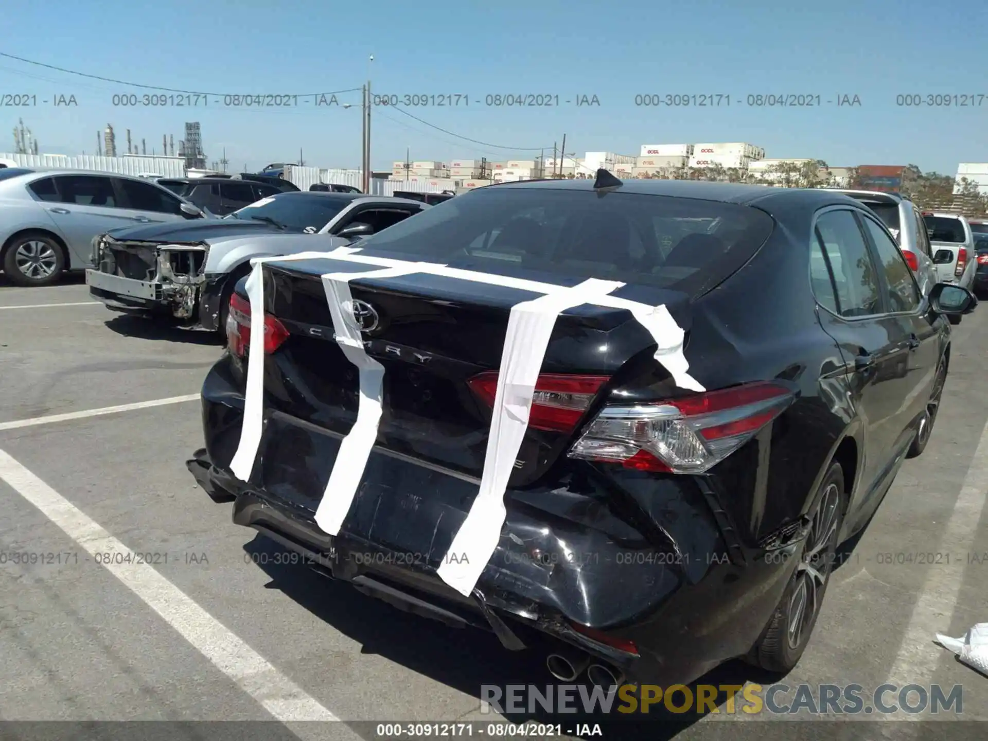 6 Photograph of a damaged car 4T1B11HK1KU837445 TOYOTA CAMRY 2019