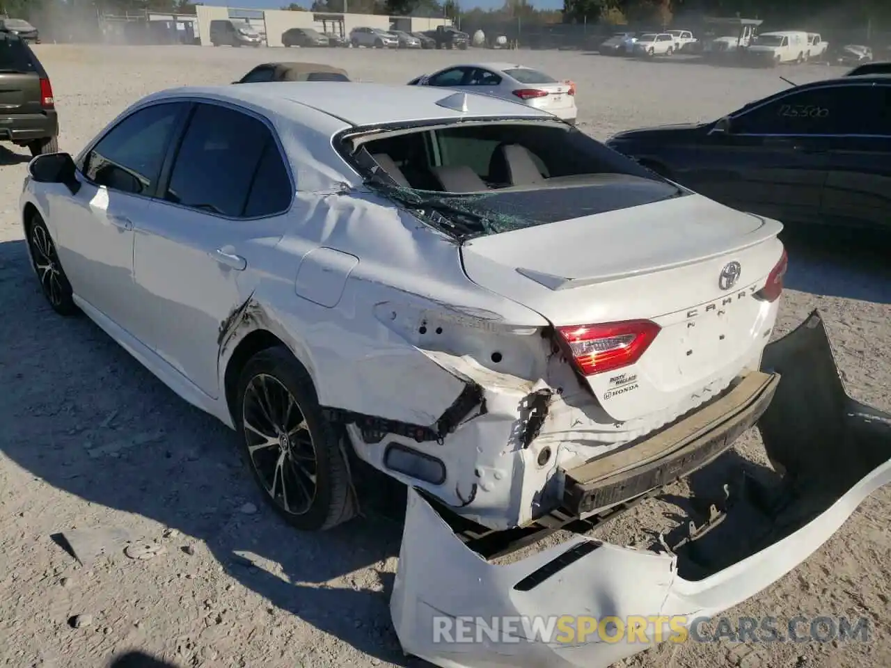 3 Photograph of a damaged car 4T1B11HK1KU838188 TOYOTA CAMRY 2019