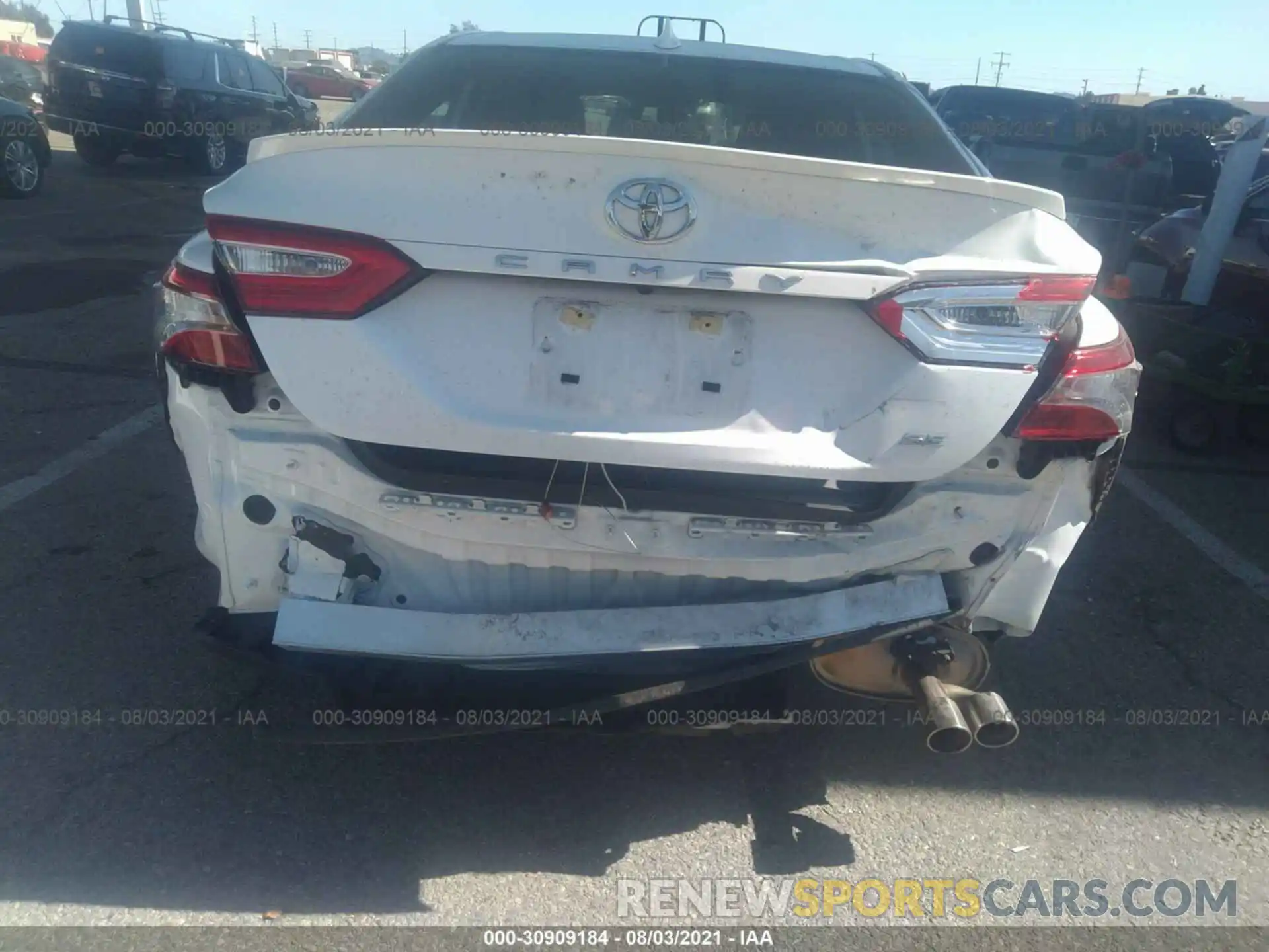 6 Photograph of a damaged car 4T1B11HK1KU838322 TOYOTA CAMRY 2019