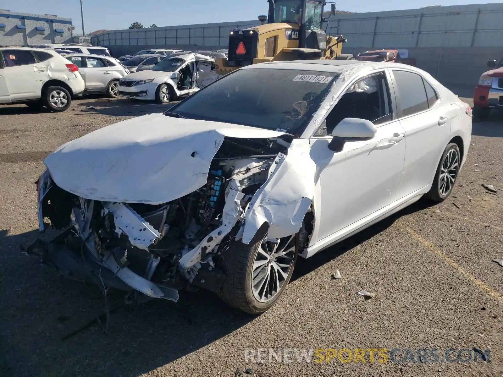 2 Photograph of a damaged car 4T1B11HK1KU840717 TOYOTA CAMRY 2019