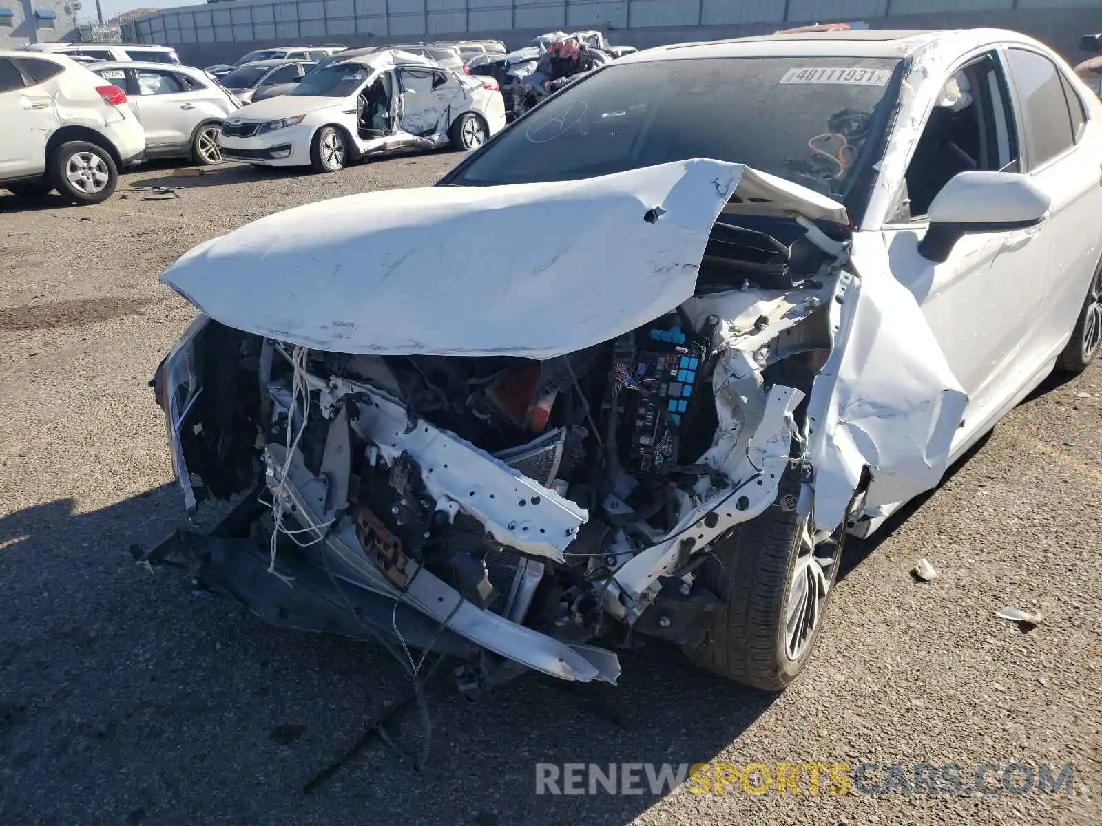 9 Photograph of a damaged car 4T1B11HK1KU840717 TOYOTA CAMRY 2019