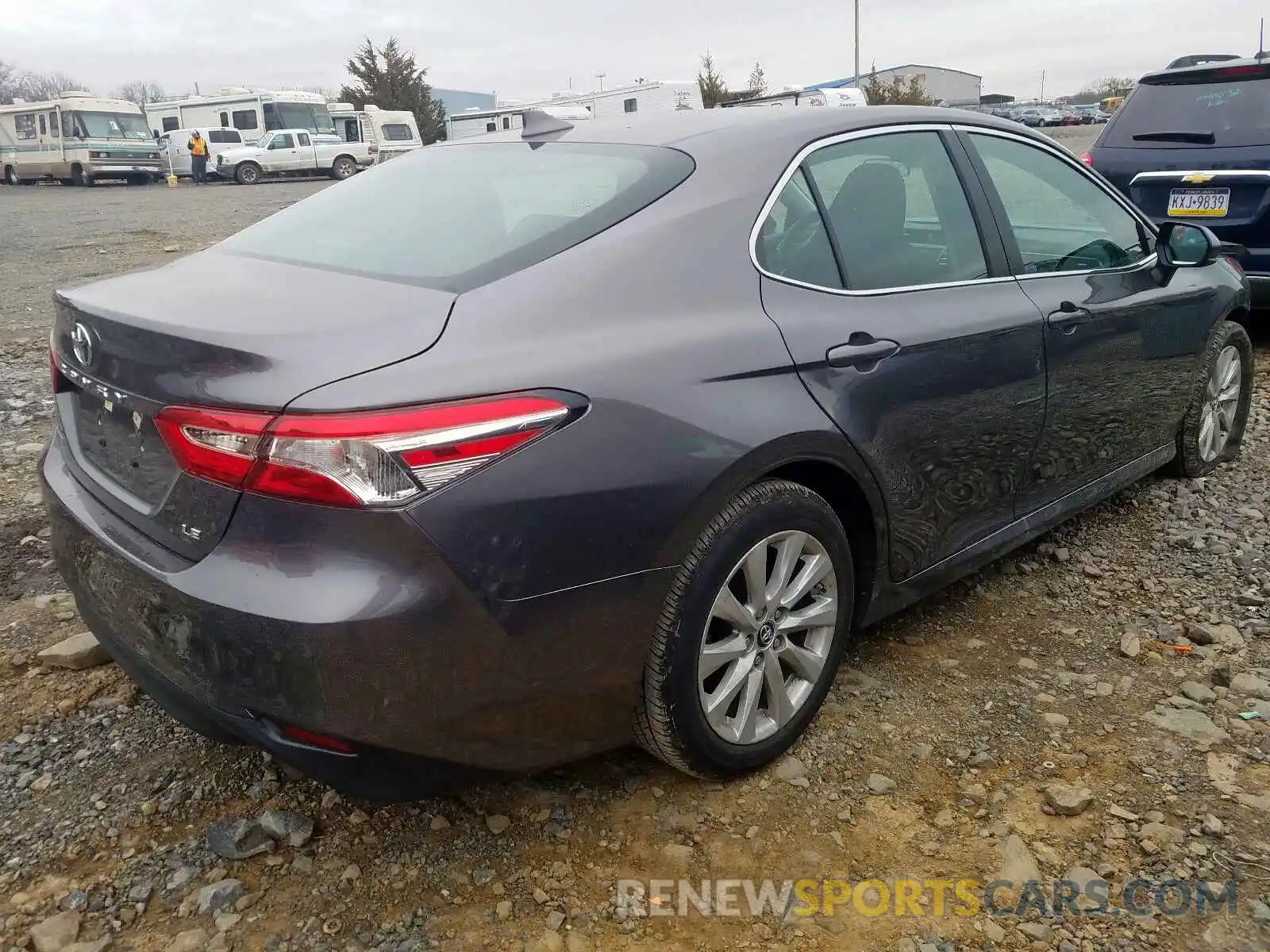 4 Photograph of a damaged car 4T1B11HK1KU841155 TOYOTA CAMRY 2019