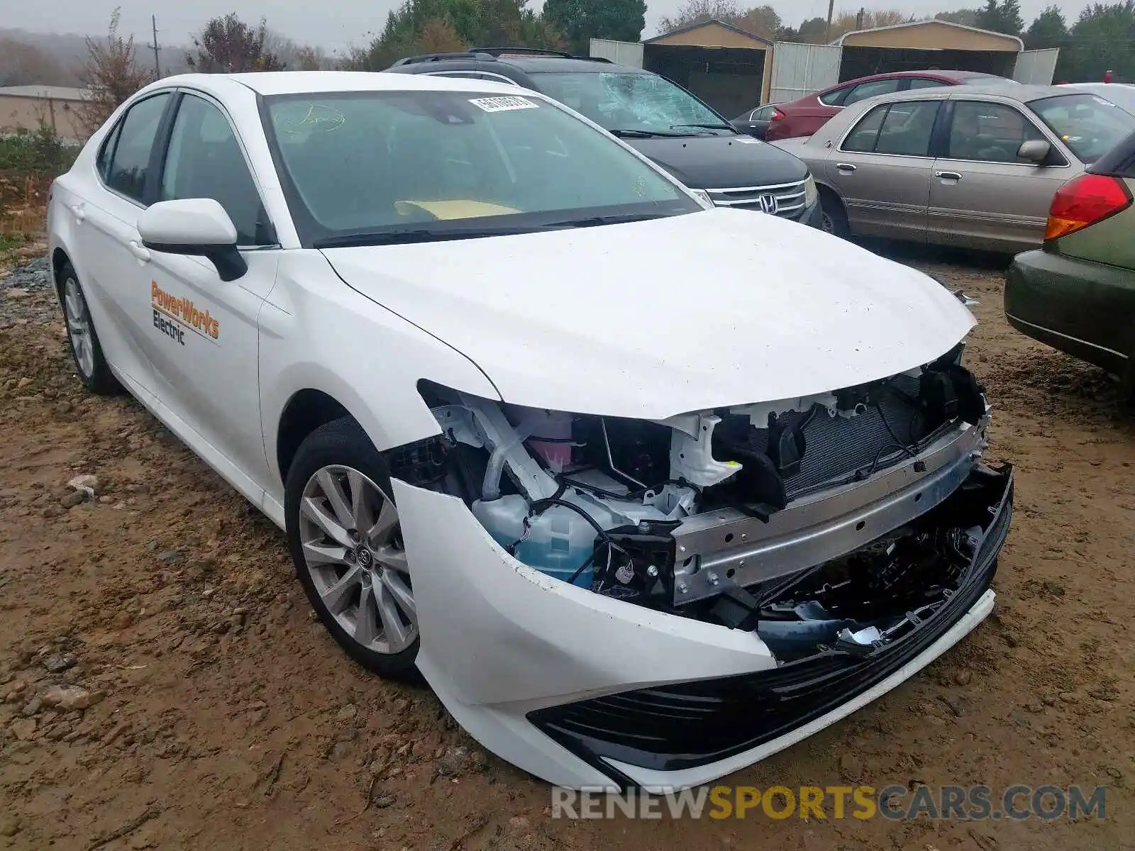 1 Photograph of a damaged car 4T1B11HK1KU845321 TOYOTA CAMRY 2019