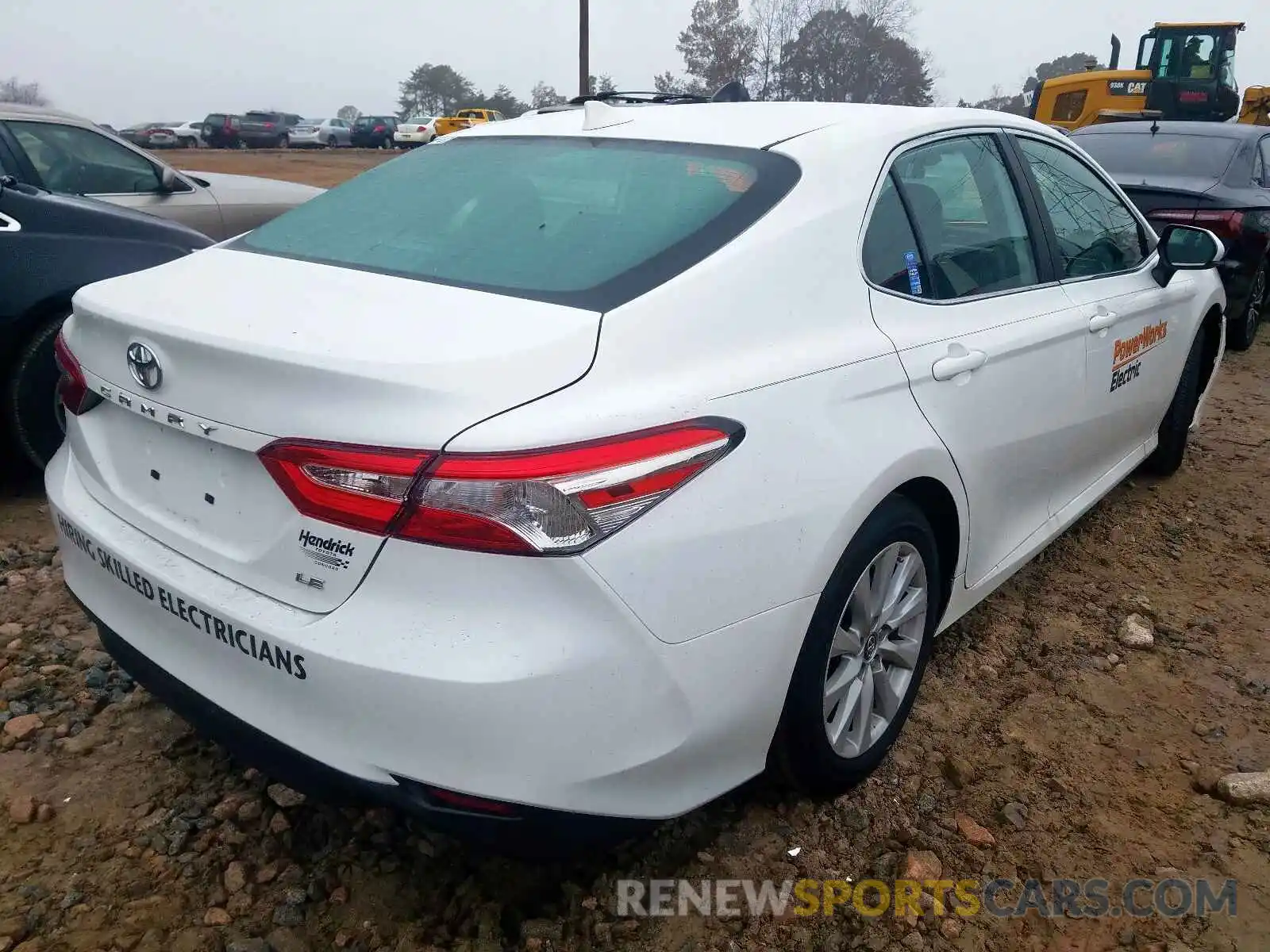 4 Photograph of a damaged car 4T1B11HK1KU845321 TOYOTA CAMRY 2019