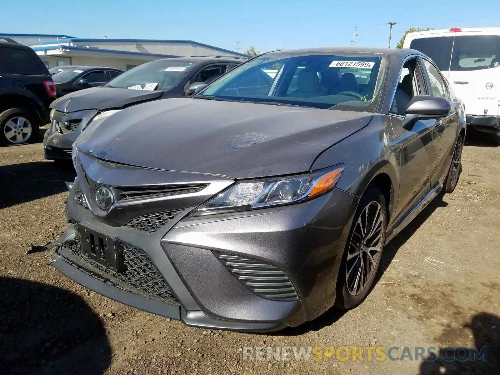 2 Photograph of a damaged car 4T1B11HK1KU846274 TOYOTA CAMRY 2019