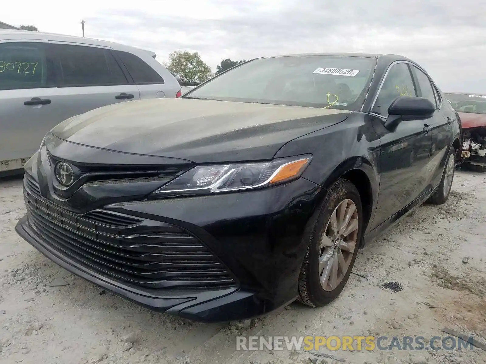 2 Photograph of a damaged car 4T1B11HK1KU846811 TOYOTA CAMRY 2019