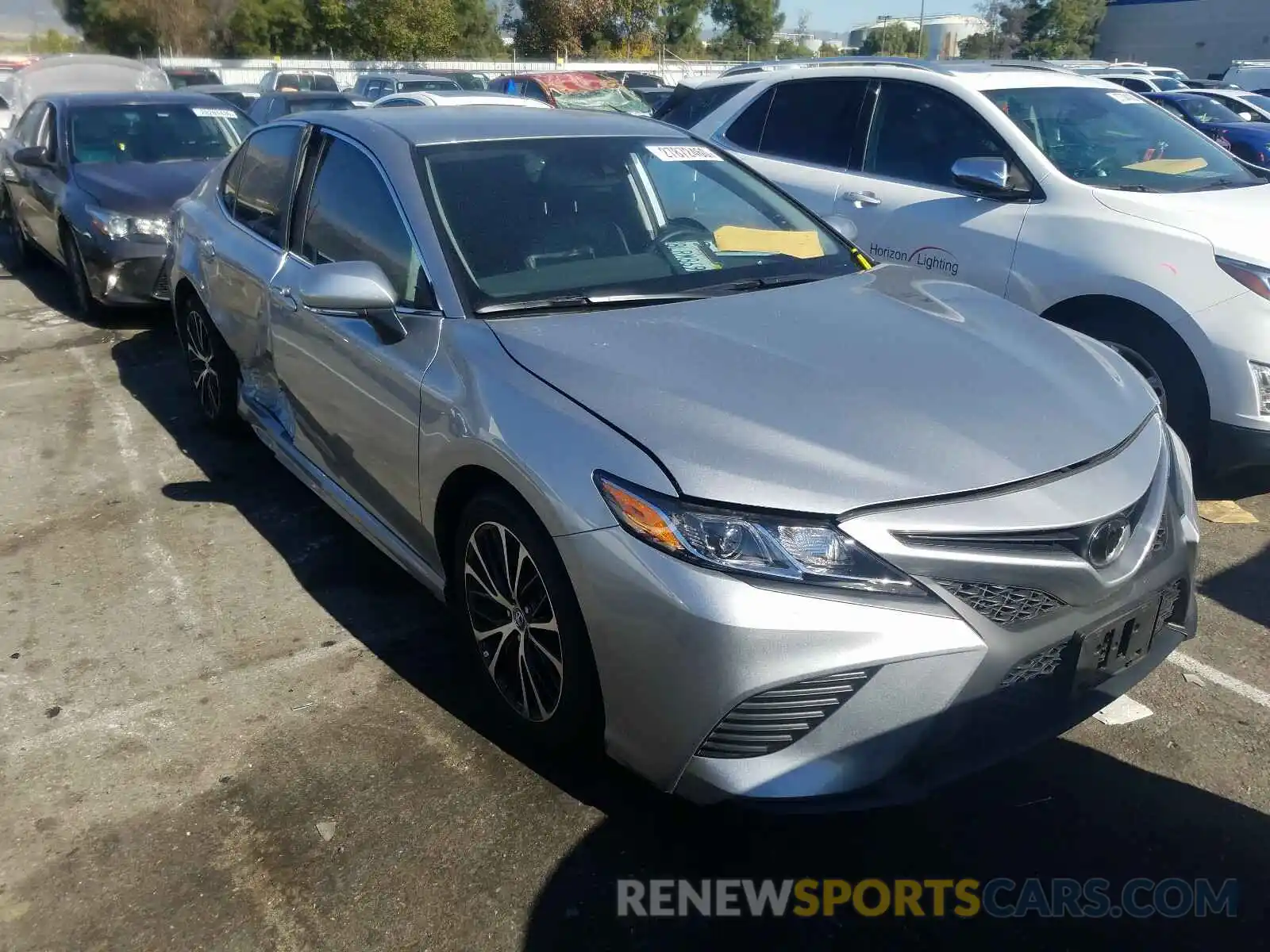 1 Photograph of a damaged car 4T1B11HK1KU847473 TOYOTA CAMRY 2019