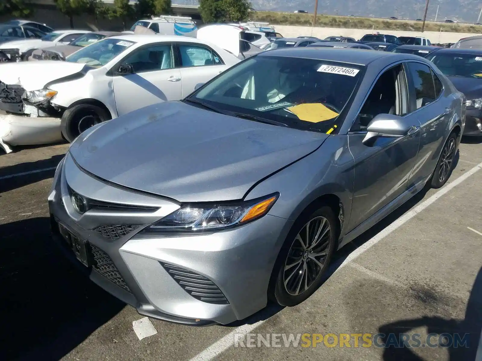 2 Photograph of a damaged car 4T1B11HK1KU847473 TOYOTA CAMRY 2019