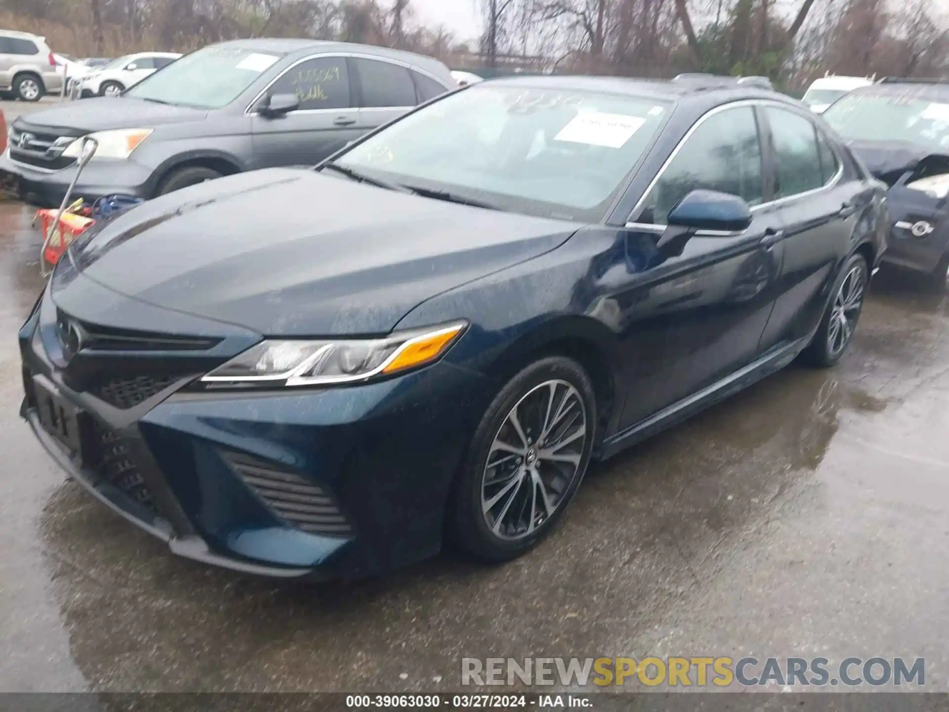 2 Photograph of a damaged car 4T1B11HK1KU847571 TOYOTA CAMRY 2019