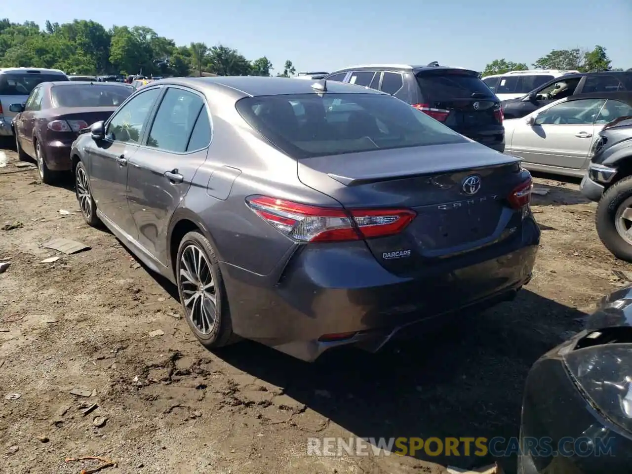 3 Photograph of a damaged car 4T1B11HK1KU848459 TOYOTA CAMRY 2019