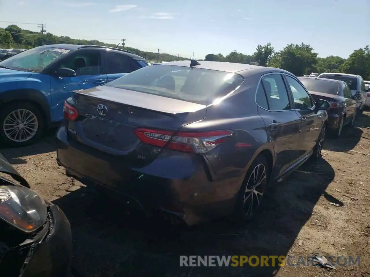 4 Photograph of a damaged car 4T1B11HK1KU848459 TOYOTA CAMRY 2019