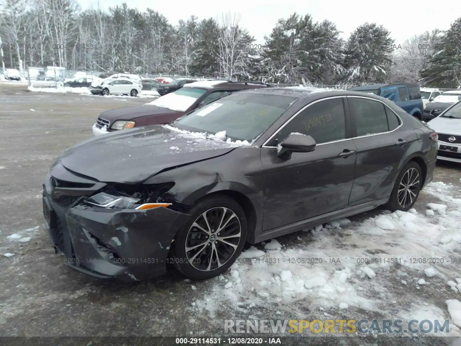 2 Photograph of a damaged car 4T1B11HK1KU849644 TOYOTA CAMRY 2019