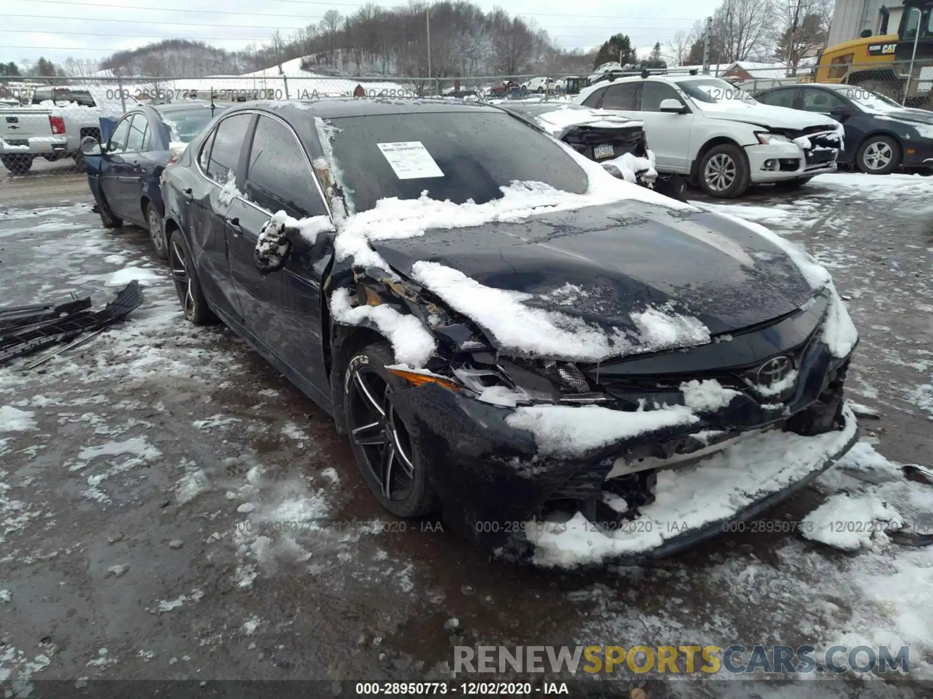 1 Photograph of a damaged car 4T1B11HK1KU850941 TOYOTA CAMRY 2019