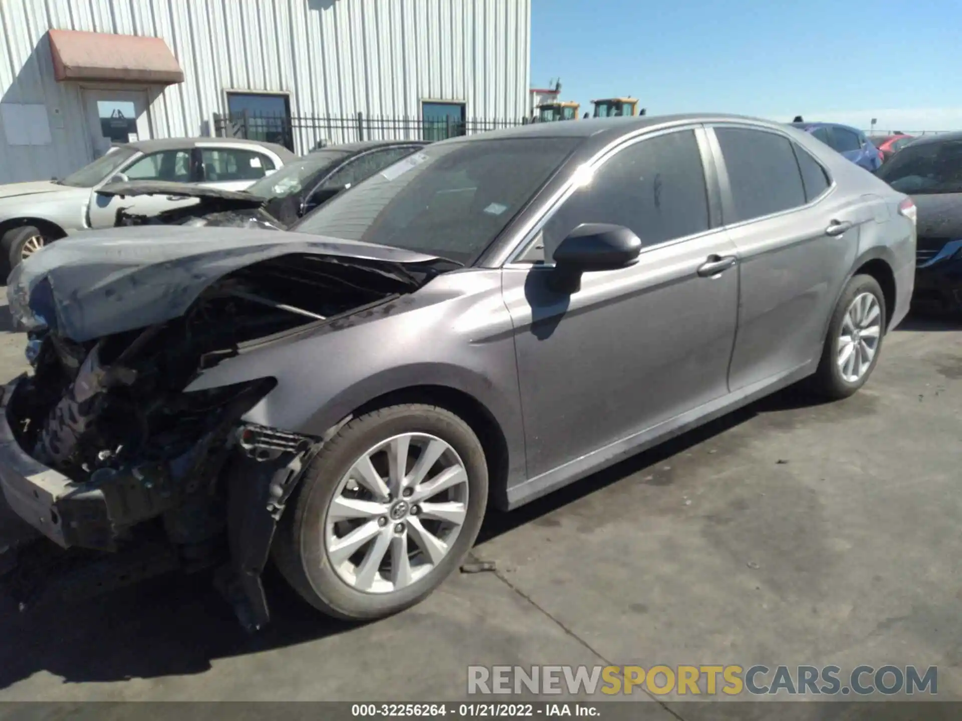 2 Photograph of a damaged car 4T1B11HK1KU851684 TOYOTA CAMRY 2019