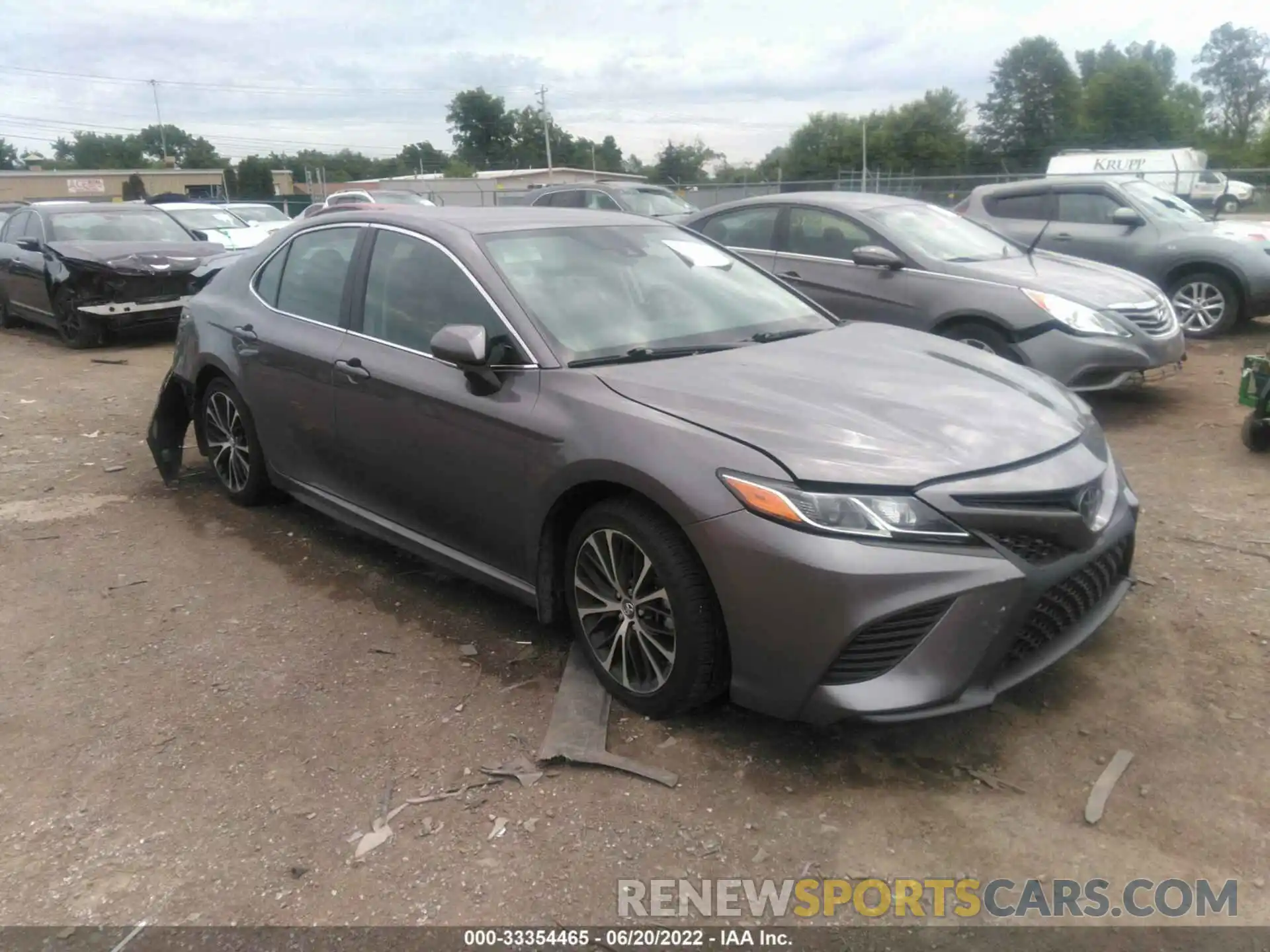 1 Photograph of a damaged car 4T1B11HK1KU852379 TOYOTA CAMRY 2019