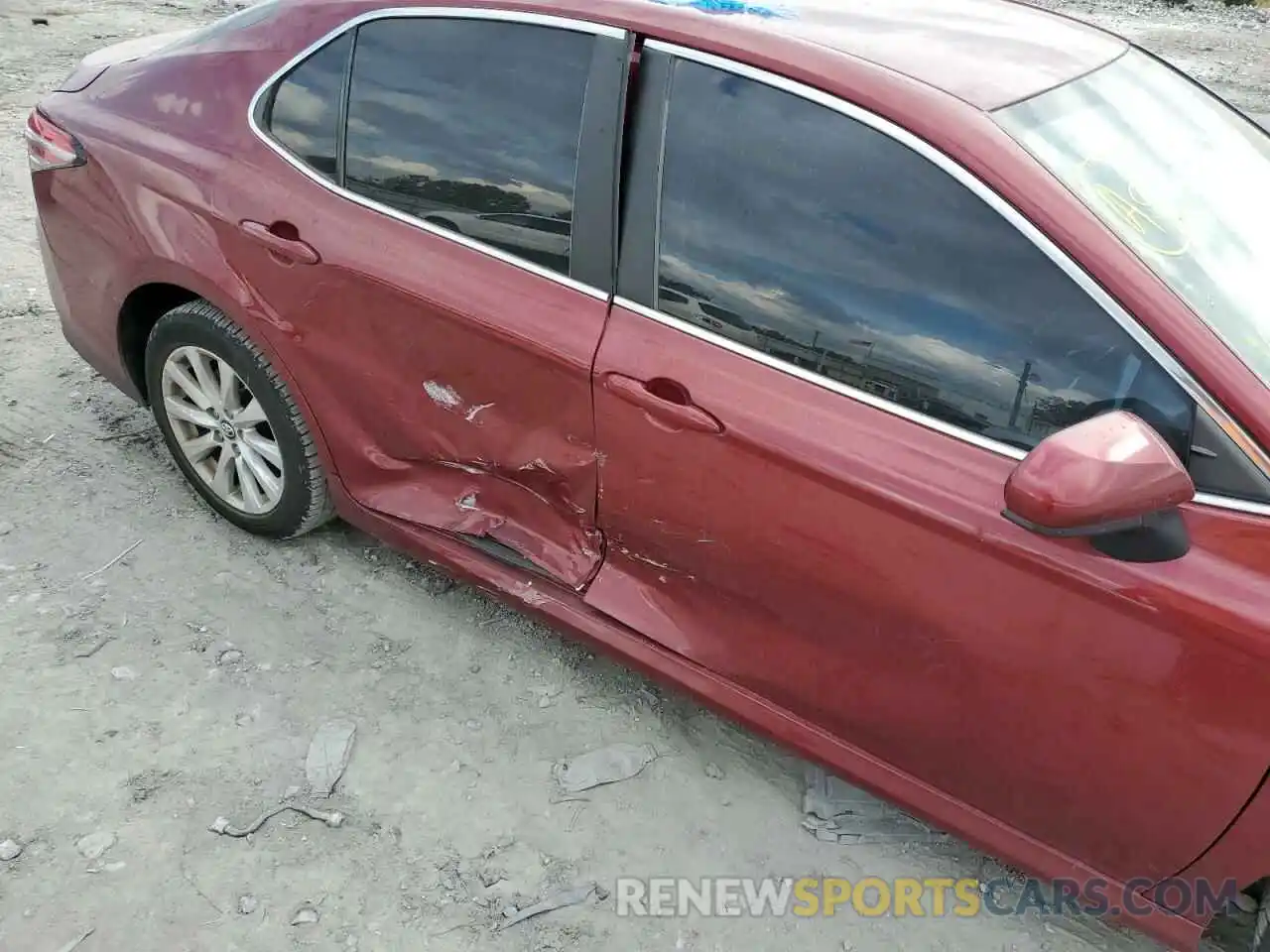 9 Photograph of a damaged car 4T1B11HK1KU852530 TOYOTA CAMRY 2019