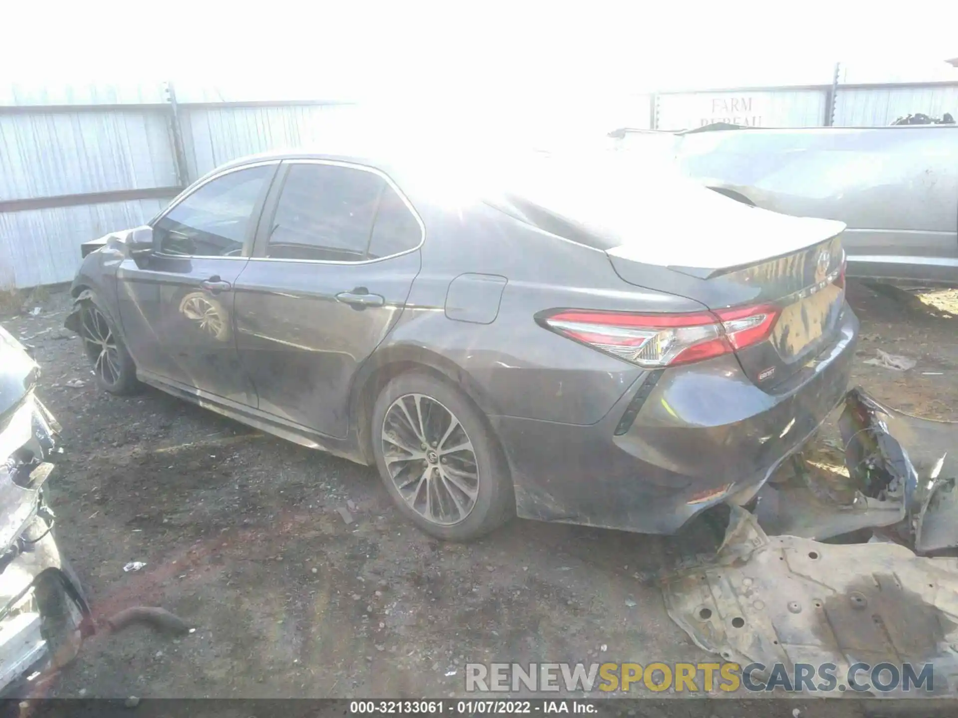 3 Photograph of a damaged car 4T1B11HK1KU853127 TOYOTA CAMRY 2019