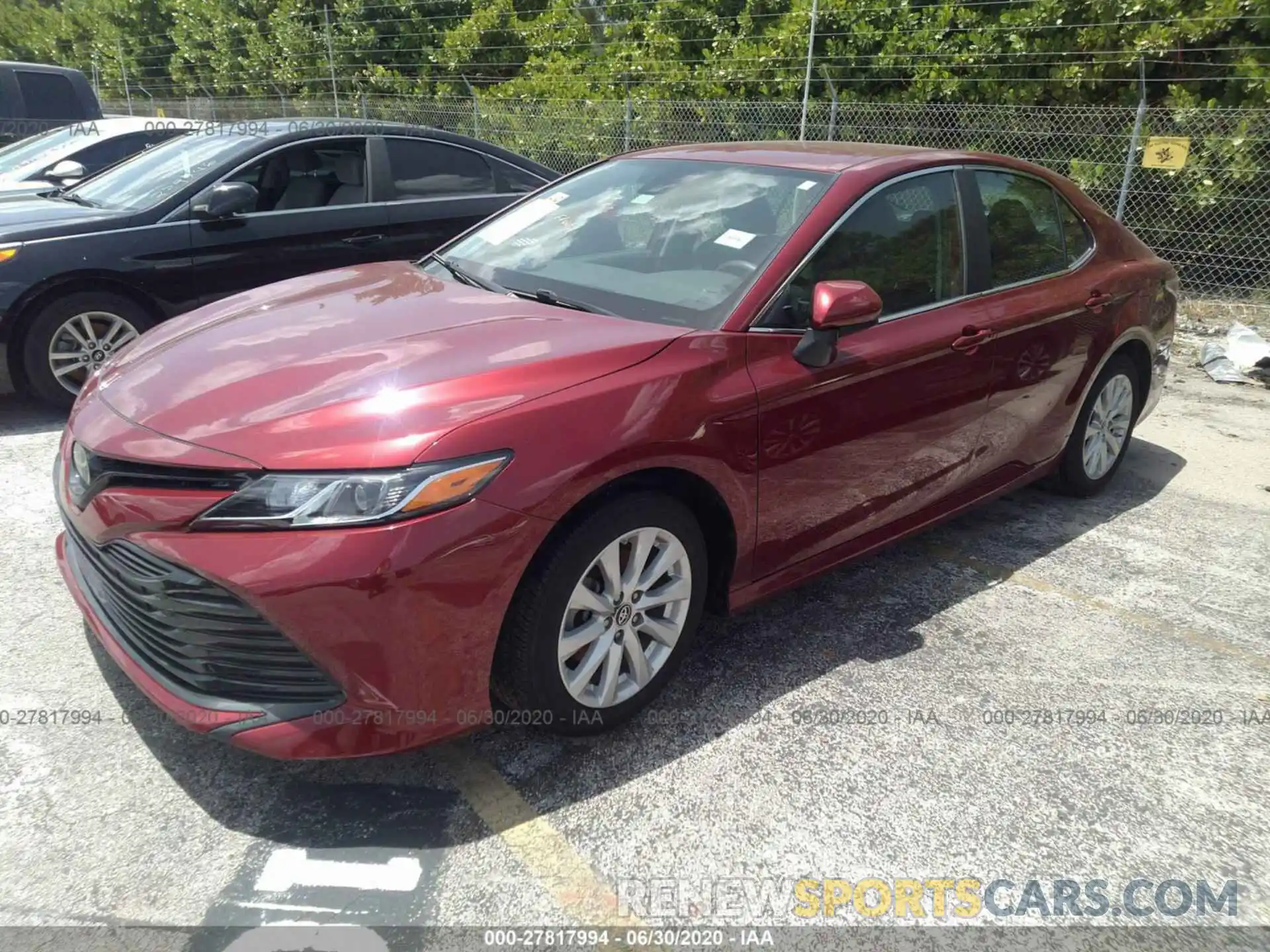 2 Photograph of a damaged car 4T1B11HK1KU853421 TOYOTA CAMRY 2019