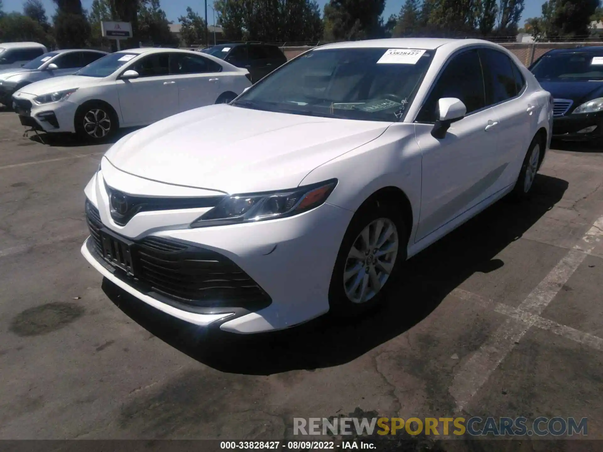 2 Photograph of a damaged car 4T1B11HK1KU856173 TOYOTA CAMRY 2019