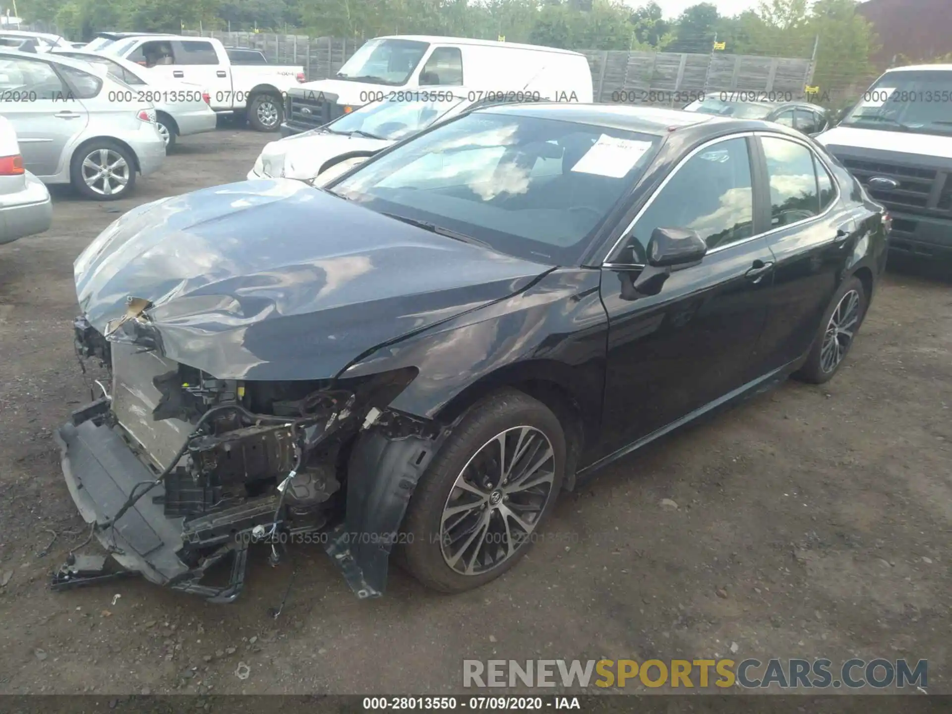 2 Photograph of a damaged car 4T1B11HK2KU160793 TOYOTA CAMRY 2019