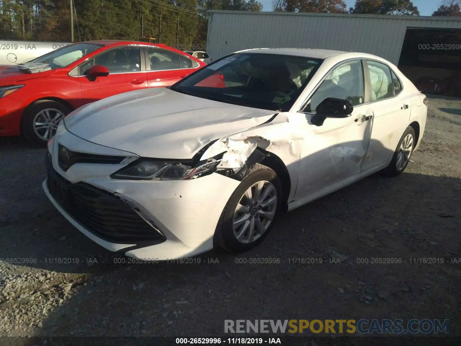 2 Photograph of a damaged car 4T1B11HK2KU162110 TOYOTA CAMRY 2019