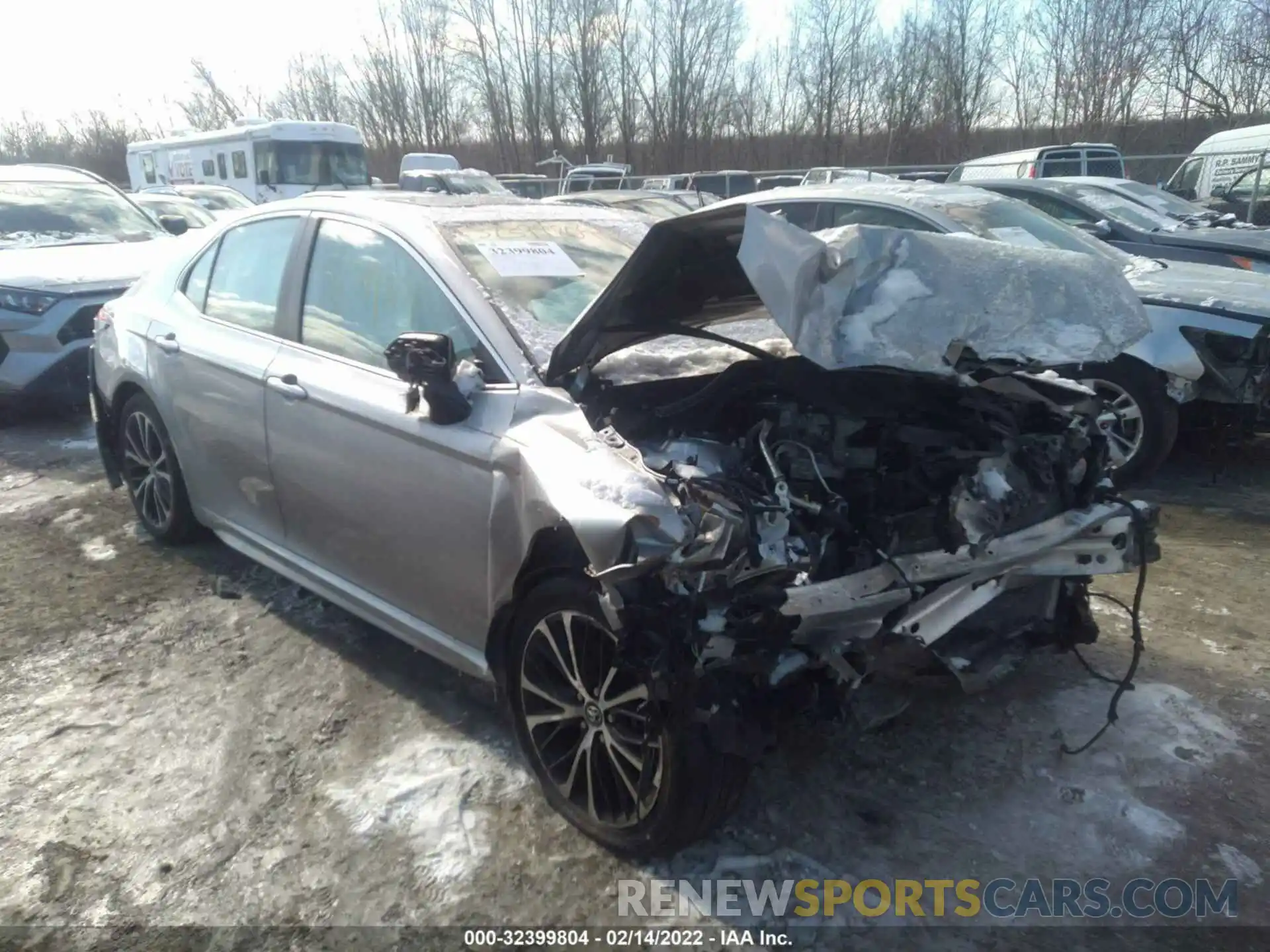 1 Photograph of a damaged car 4T1B11HK2KU162236 TOYOTA CAMRY 2019