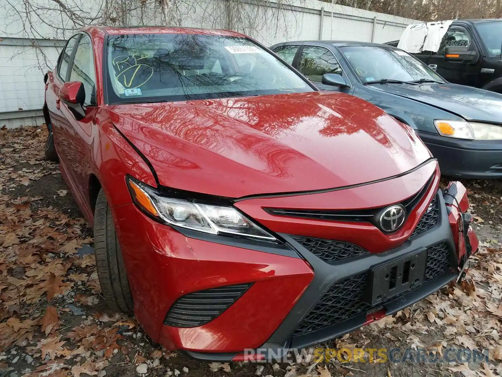 1 Photograph of a damaged car 4T1B11HK2KU163161 TOYOTA CAMRY 2019