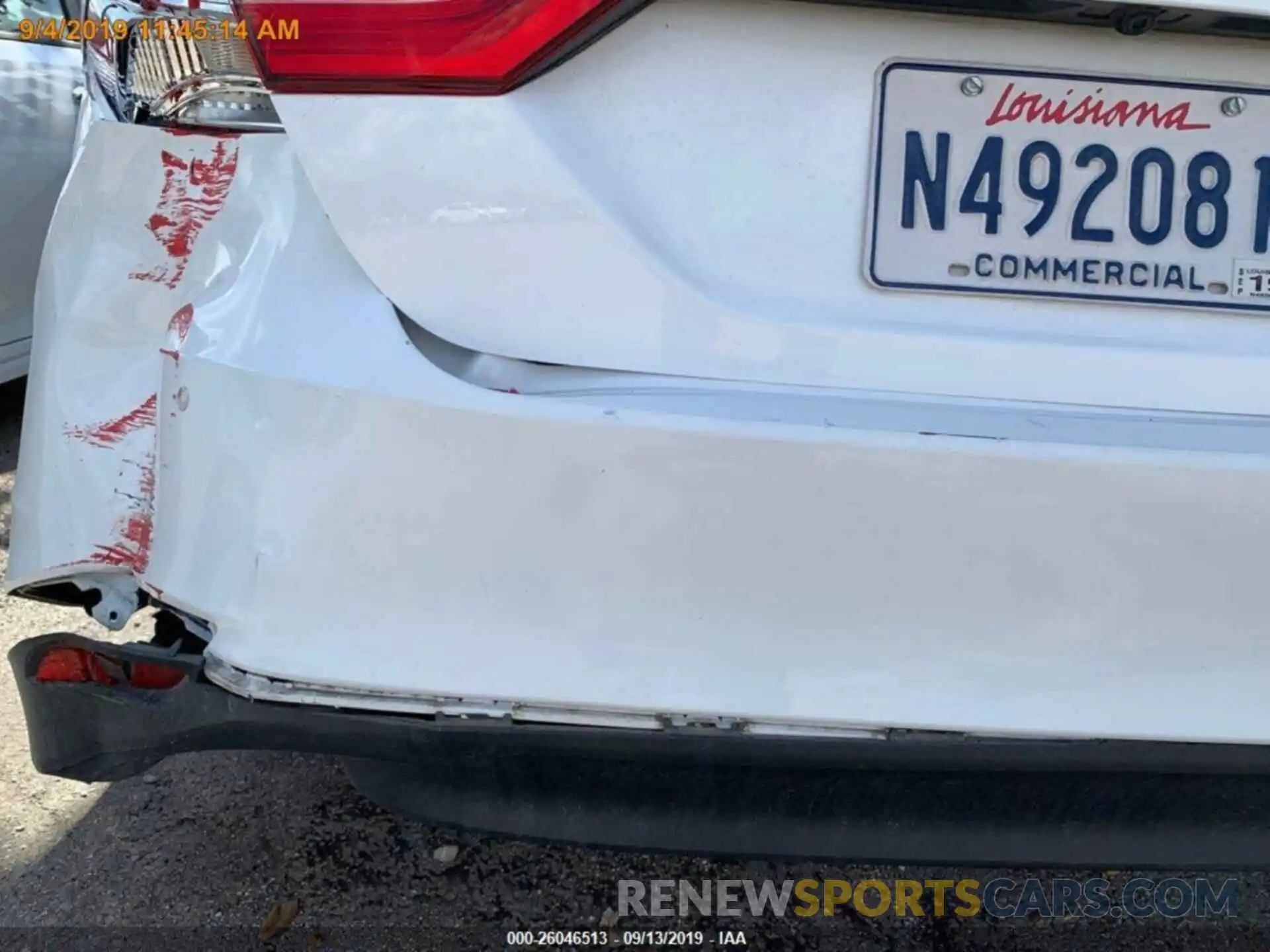 15 Photograph of a damaged car 4T1B11HK2KU163273 TOYOTA CAMRY 2019