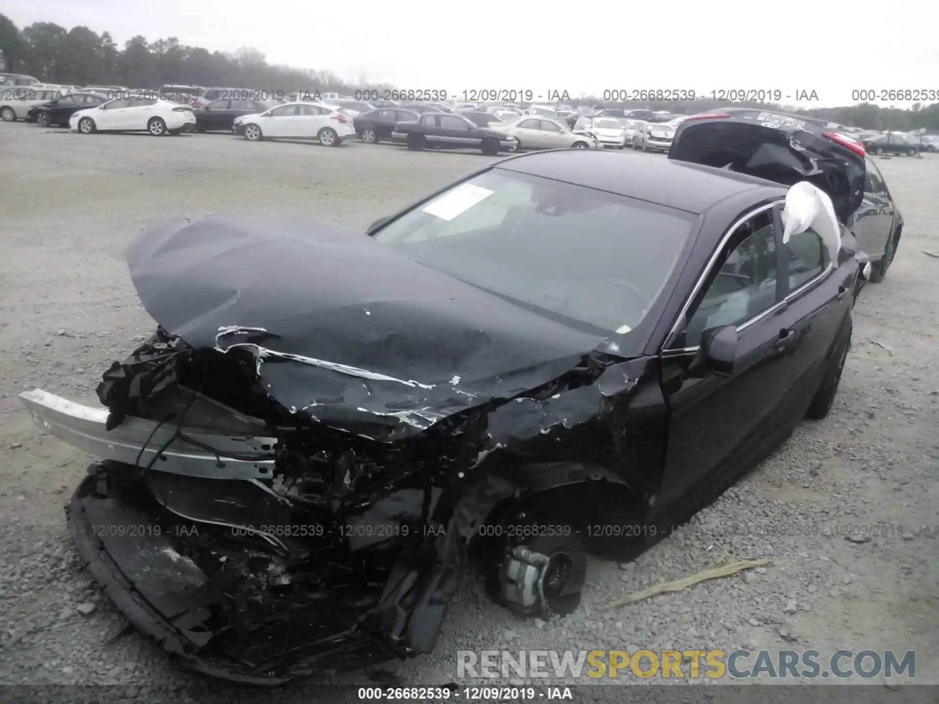 2 Photograph of a damaged car 4T1B11HK2KU164133 TOYOTA CAMRY 2019