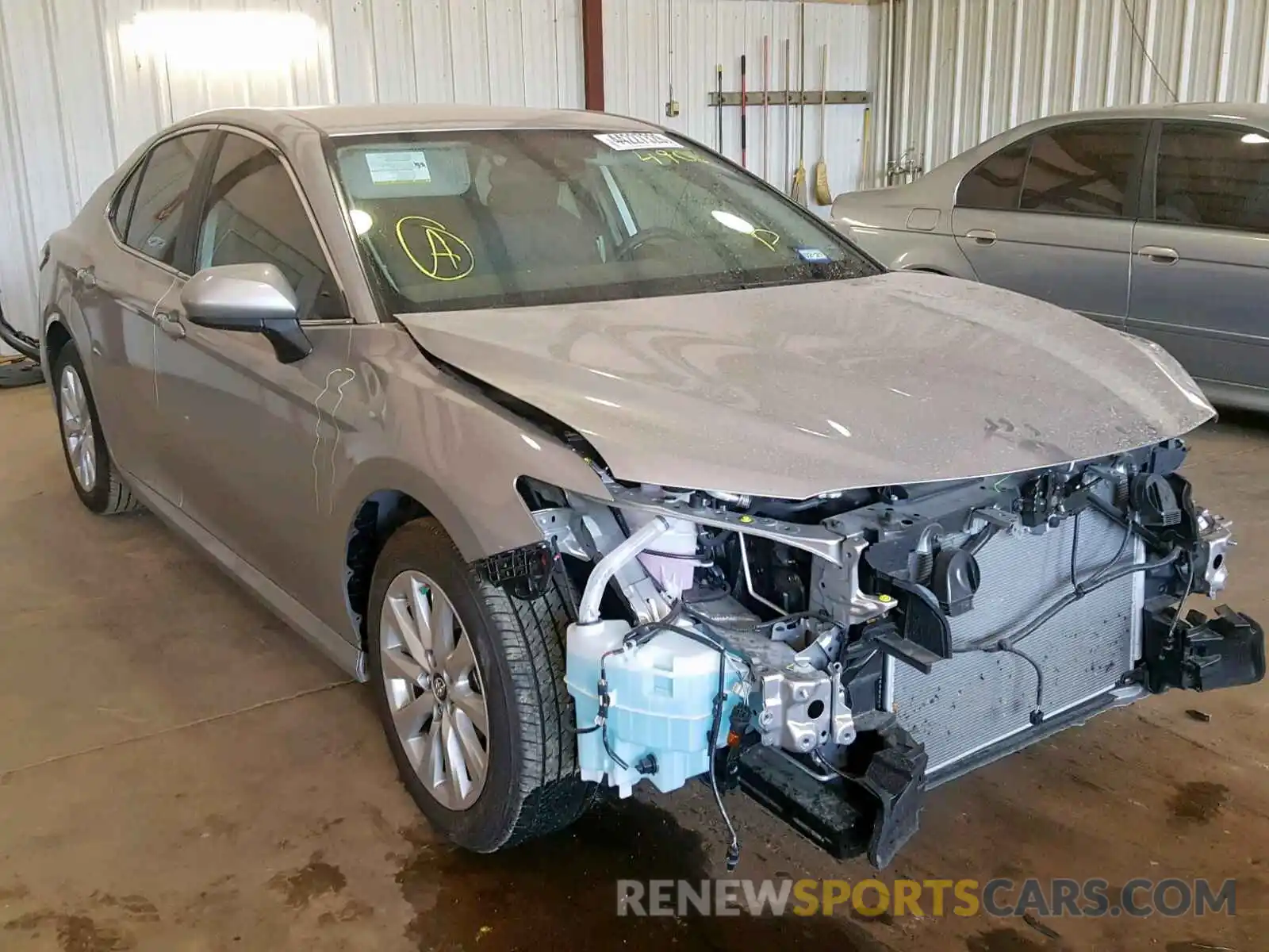 1 Photograph of a damaged car 4T1B11HK2KU164908 TOYOTA CAMRY 2019