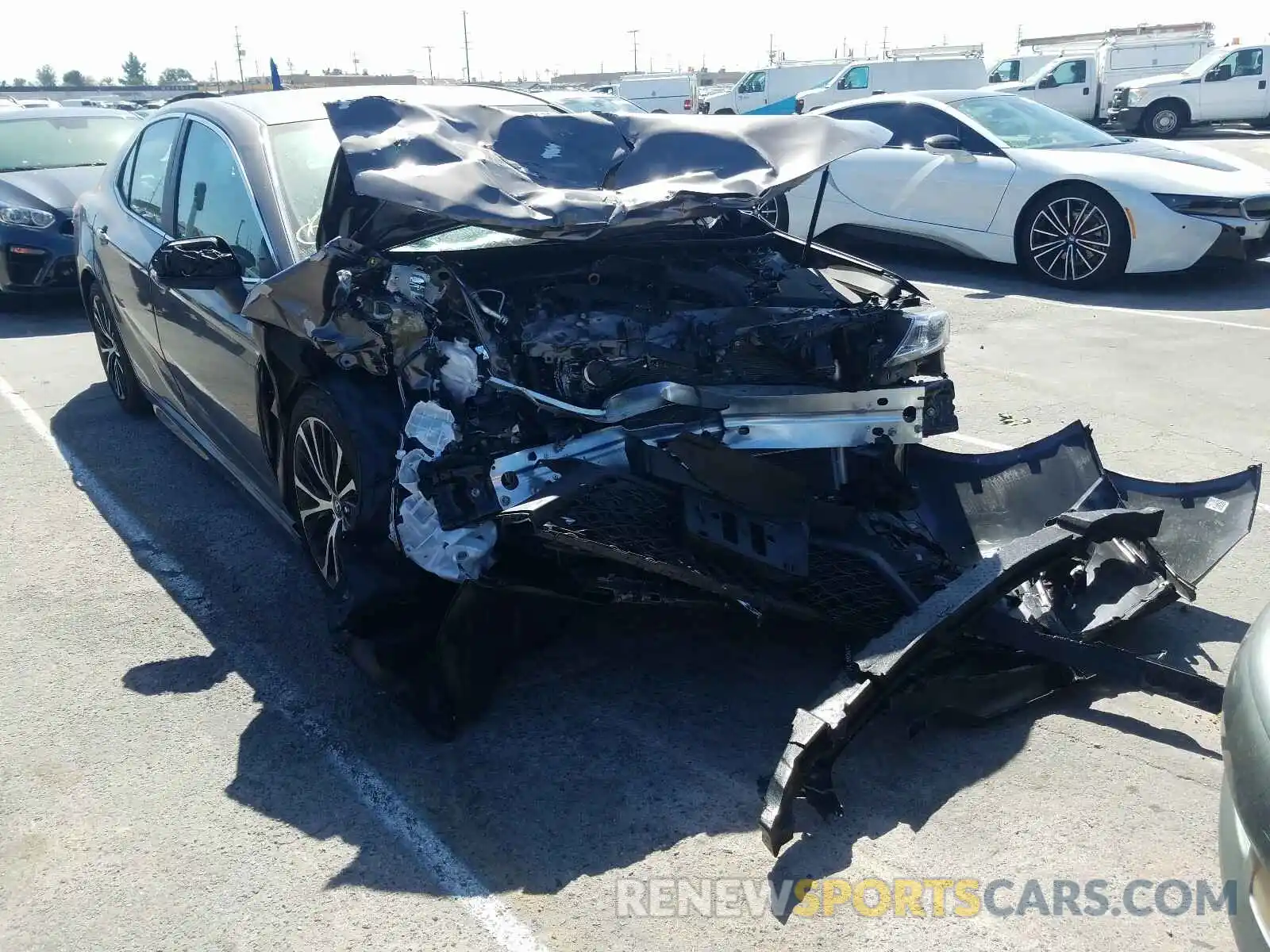 1 Photograph of a damaged car 4T1B11HK2KU165296 TOYOTA CAMRY 2019